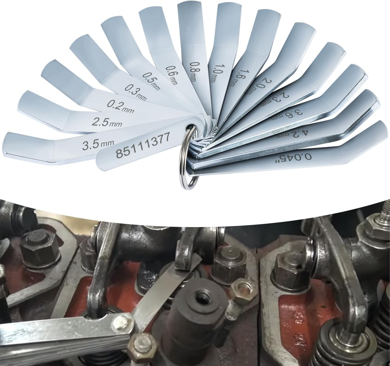 Feeler Gauge Jake Brake Tool Set For Volvo Mack MP7 MP8 MP10 D12 D13 D16 Engine