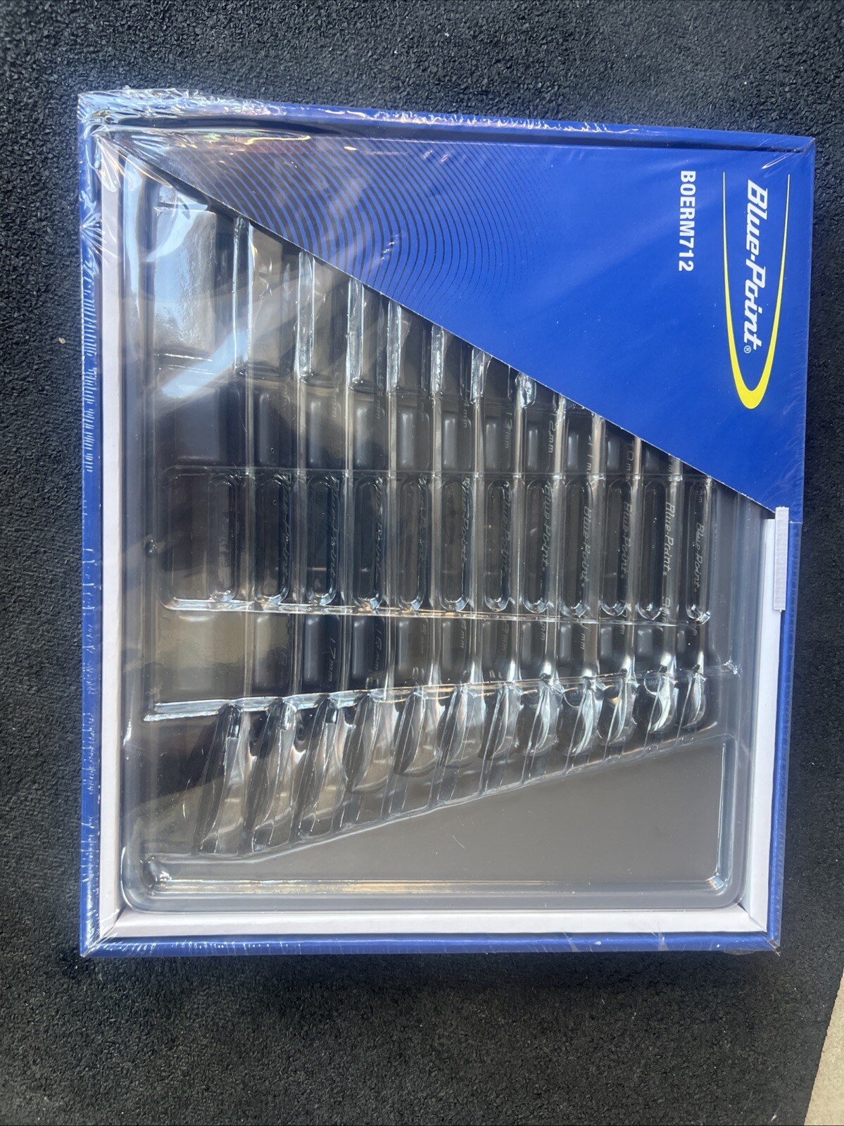 ForBlue Point 12 Pc Metric 15° Offset Ratcheting Combination Wrench Set BOERM712