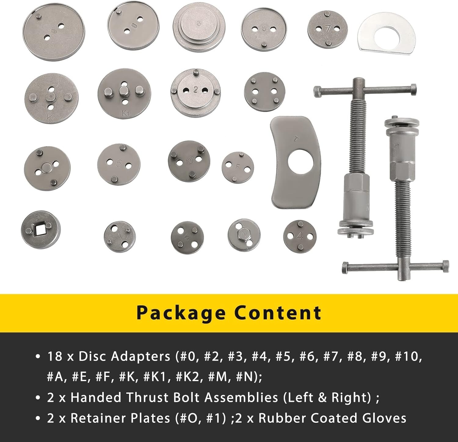 24PCS Universal Kit de Herramienta Para Frenos Piston de Frenos Auto Carro