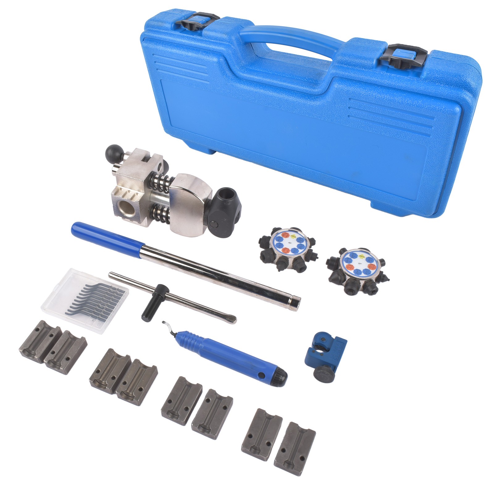 Brake Line Flaring Tool Set 37° and 45° Single Double Bubble Flares 3/16″-3/8″