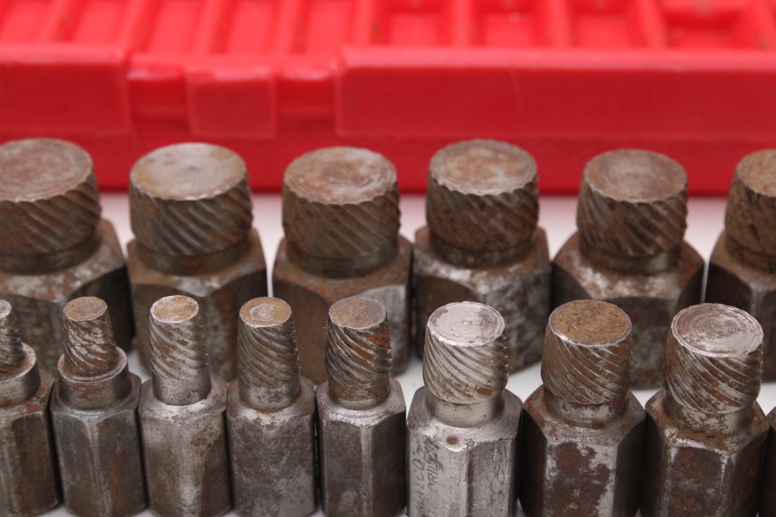 MATCO SEXS25 25 Piece Hex Head Multi Spline Screw Extractor Set USA Missing 2