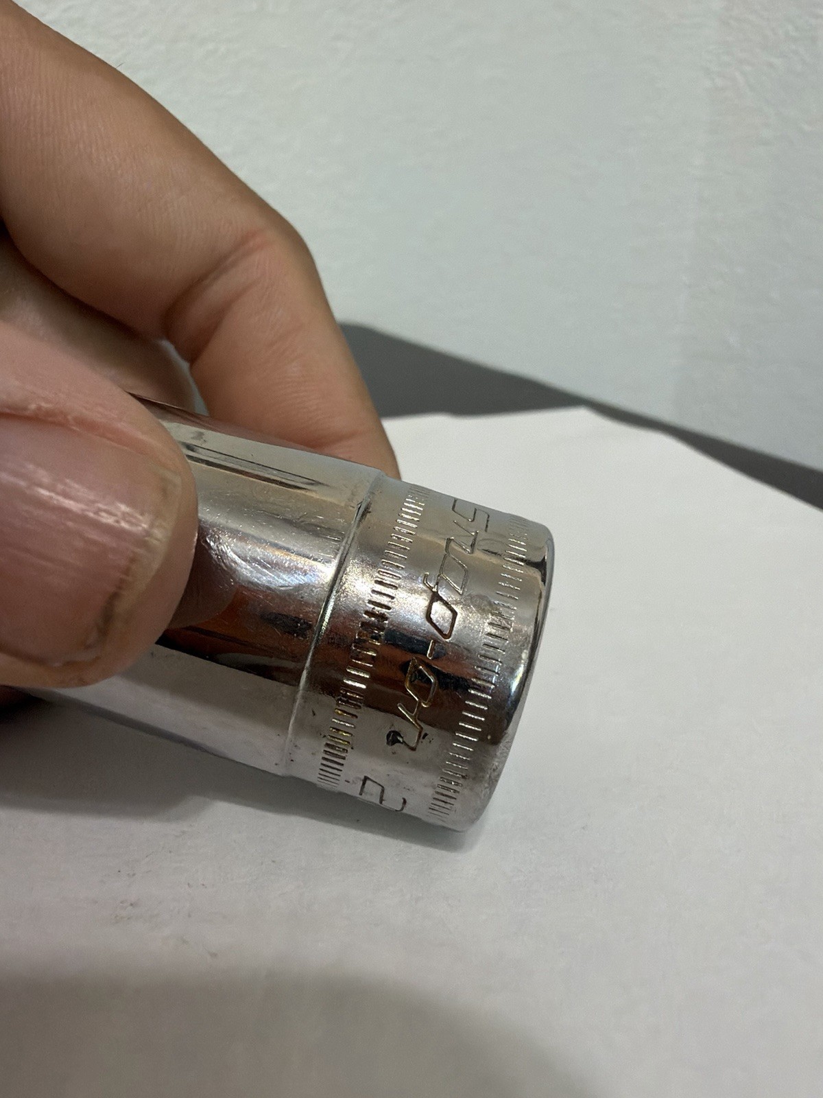 Snap-on 1/2″ Drive 21mm Deep Chrome Socket 12pt SM21