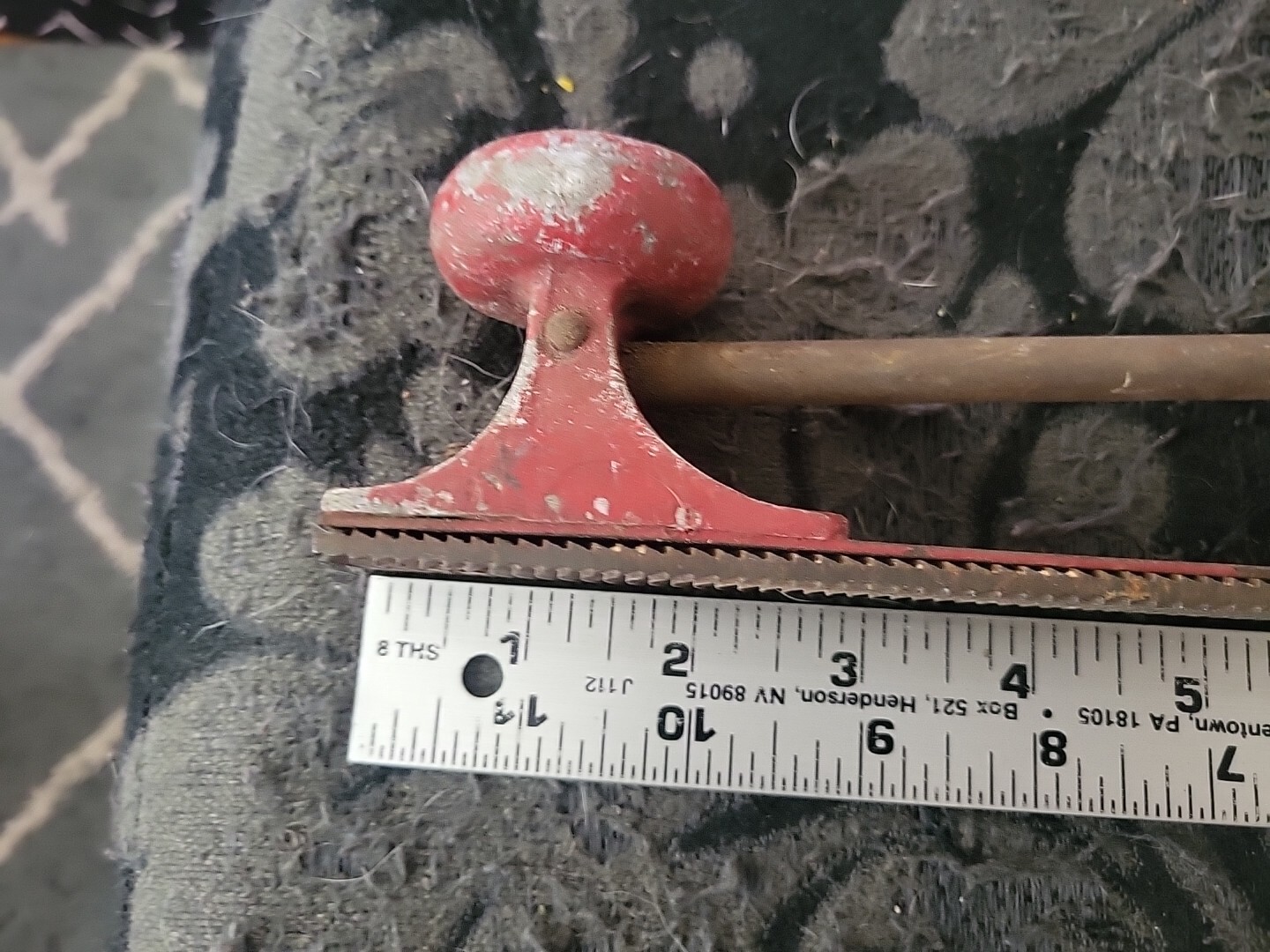 Vintage PORTER FERGUSON AUTO BODY METAL FILE ADJUSTABLE TOOL 14” Free Ship
