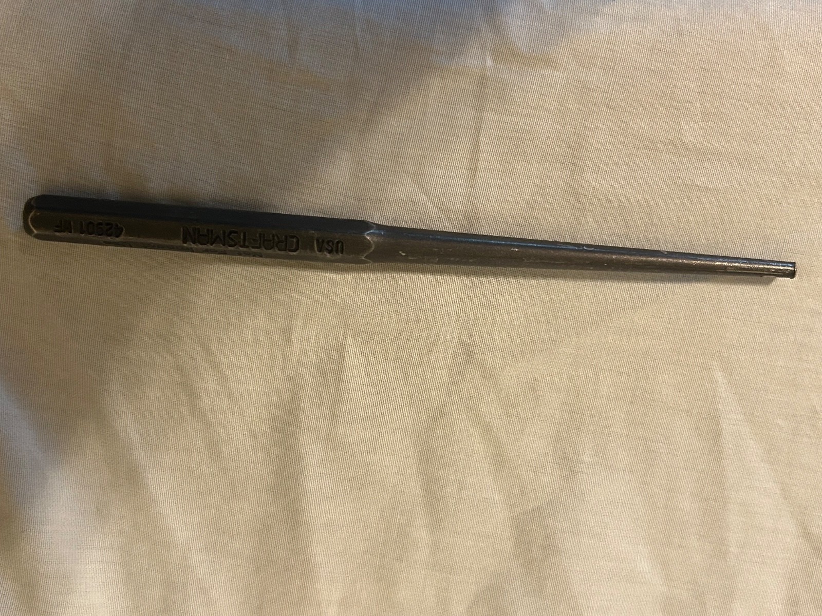 Snap On PPC710BK 8 Piece Punch and Chisel Set with Red Pouch Incomplete USA