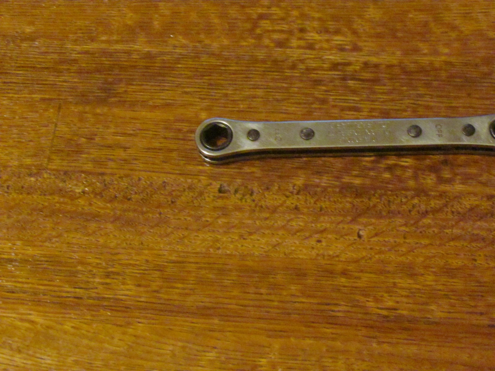 SNAP ON R810SA1/4″ X 5/16″ DOUBLE BOX RATCHET WRENCH NICE