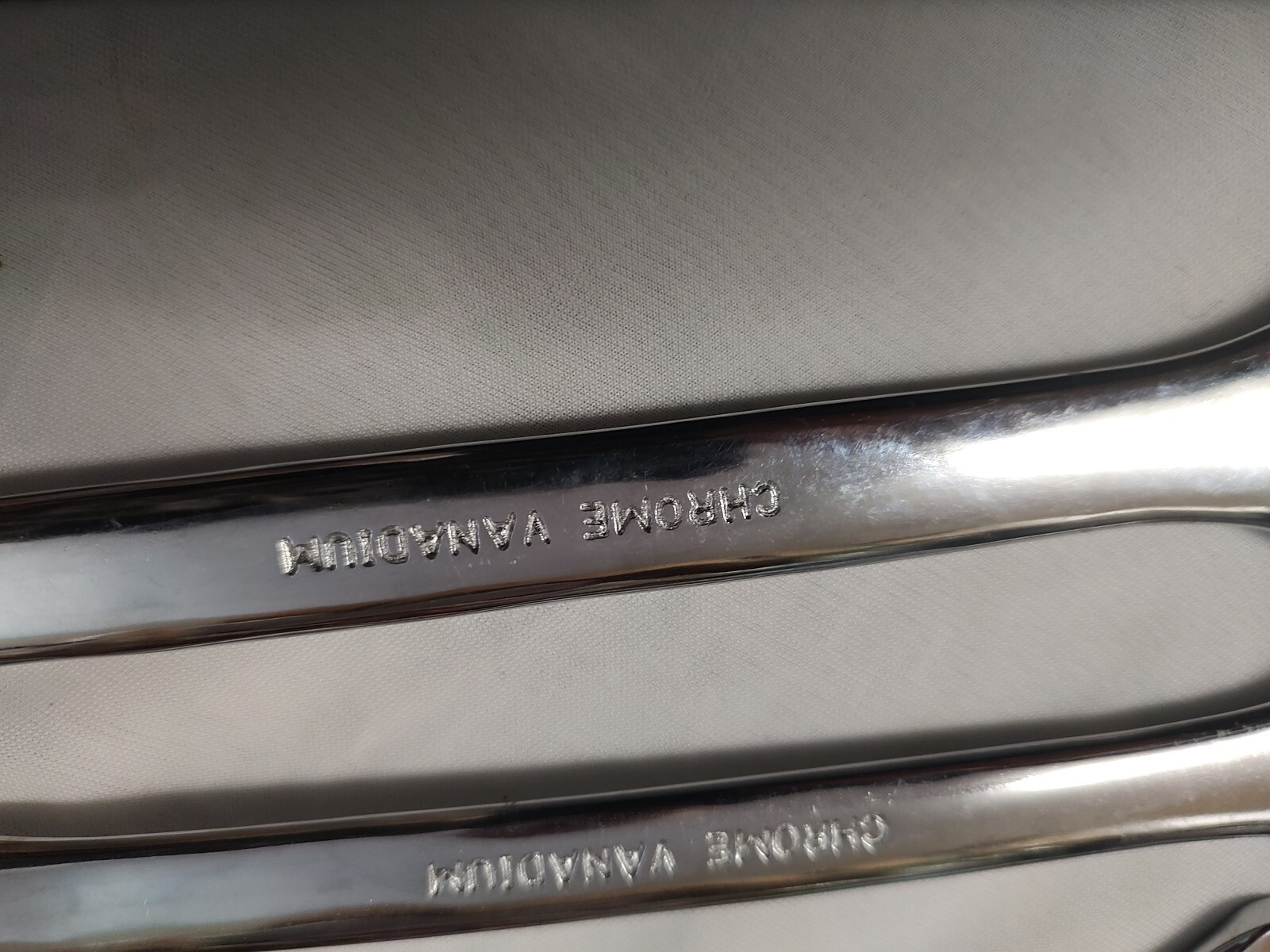 Chrome Vanadium Wrenches 10 Piece In Good Condition 19 mm 17 mm 14 mm 13 mm 12