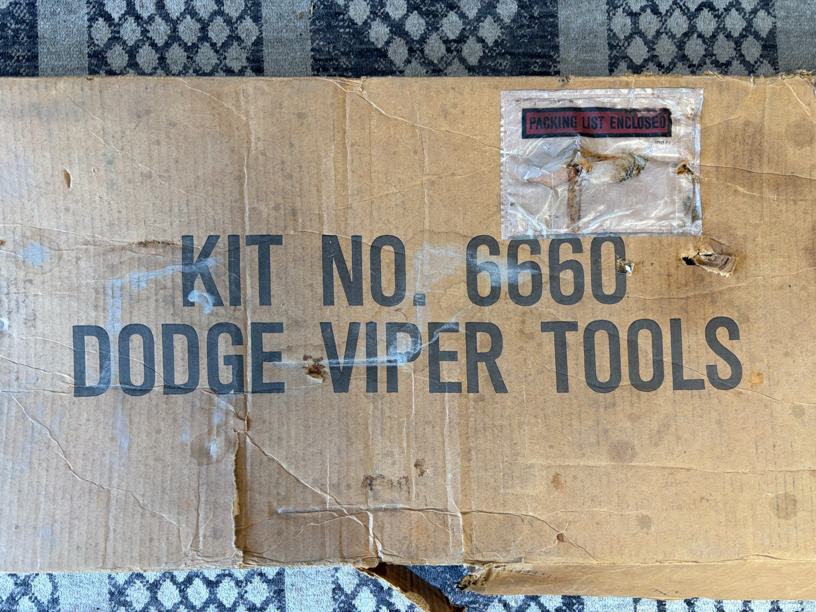 NOS CHRYSLER DODGE VIPER MILLER ESSENTIAL TOOLS KIT 6660 OEM RARE