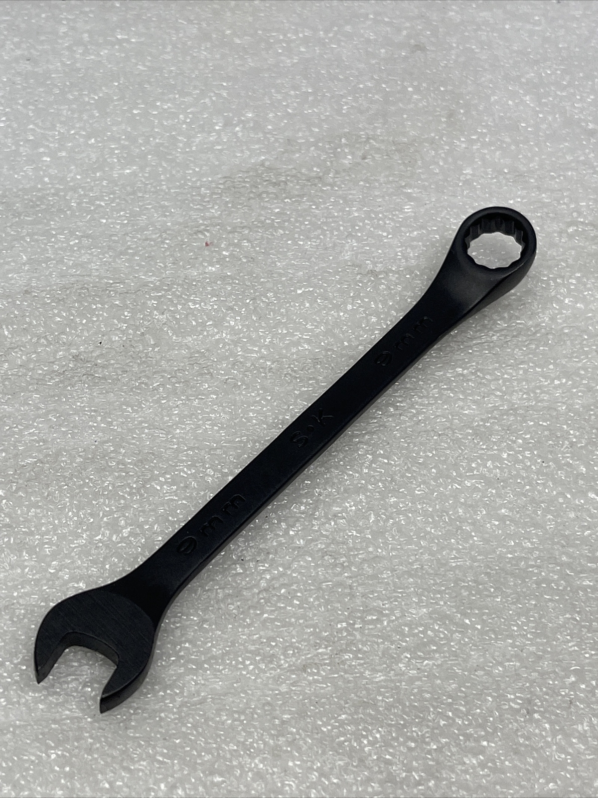 9mm SK Tools 38309 Metric Combination Wrench, 12 Point, Black Oxide, New, USA