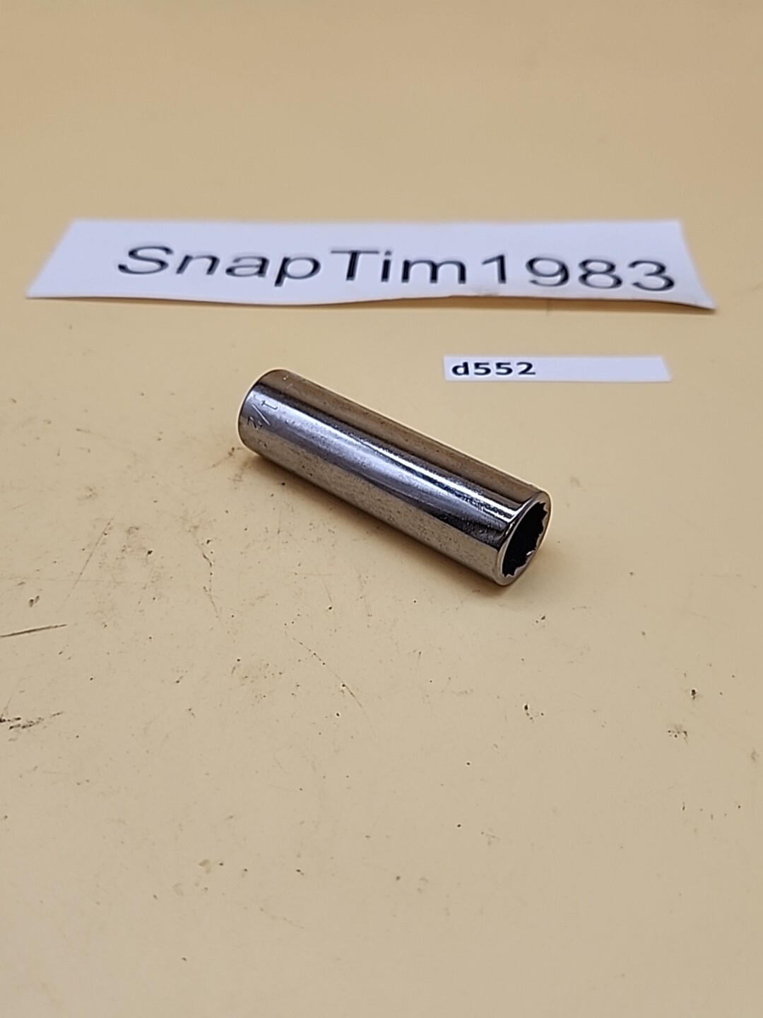 Craftsman Tools 1/2in 12pt Deepwell Socket G1 43312 USA