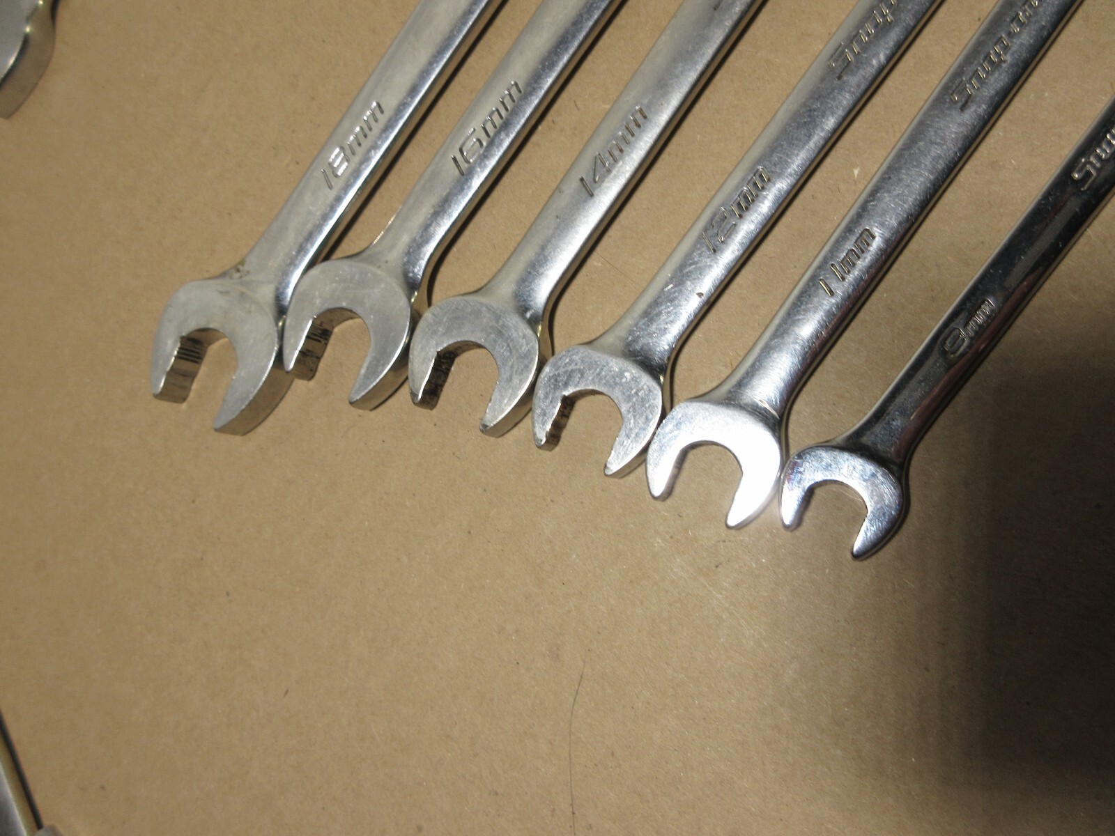 Snap-on USA SOEXM, 9, 11, 12, 14, 16, 18mm 11 has been ground down, no owners ma