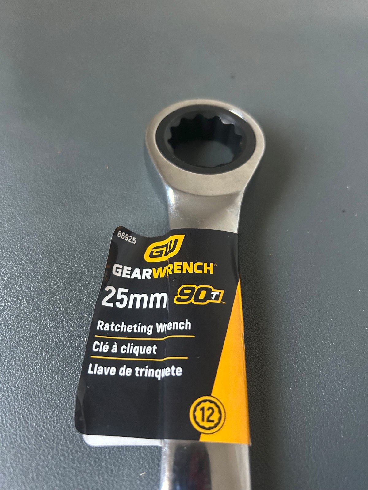 Gearwrench 86925 Ratcheting Wrench 25mm 90t NIB