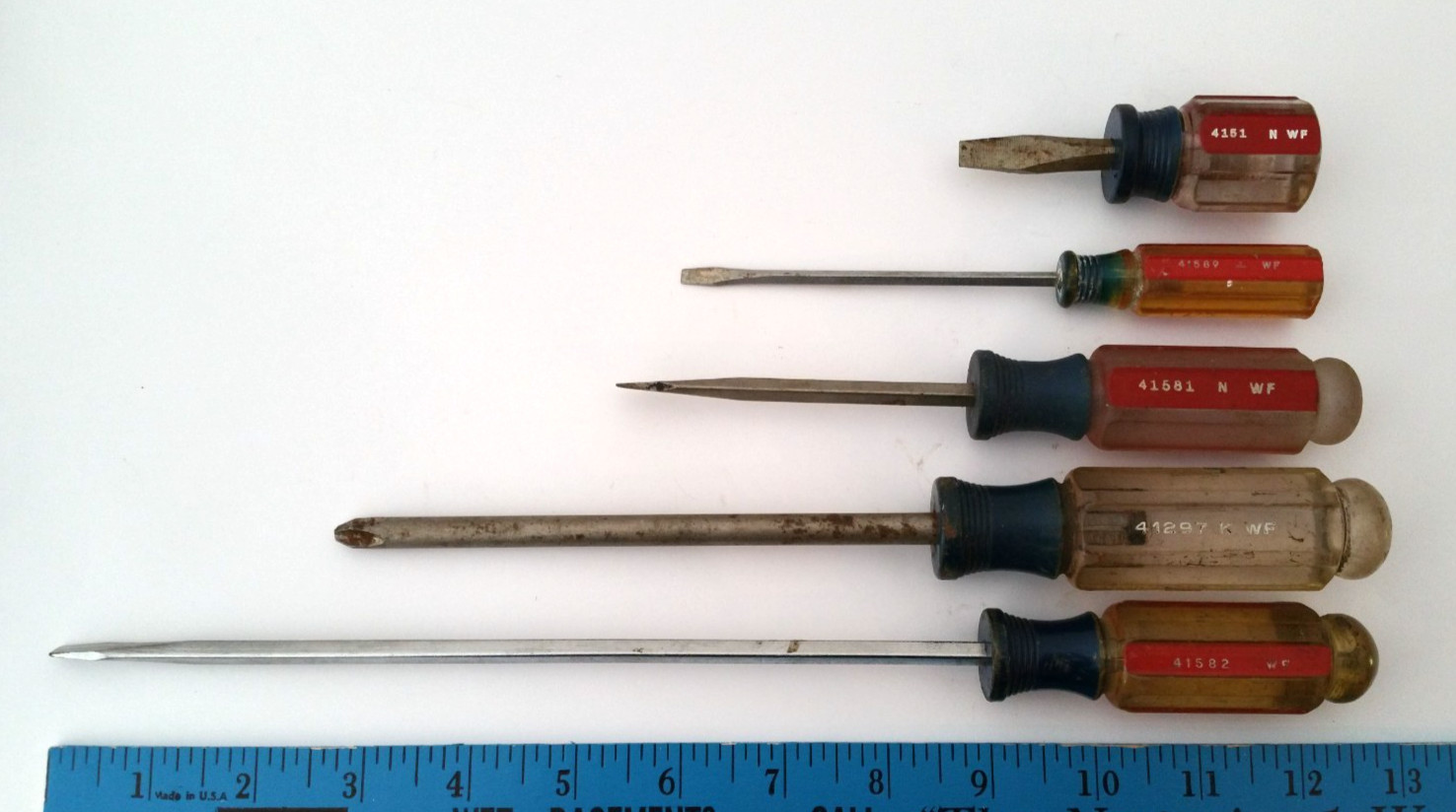 Craftsman Screwdriver 5 Pc Set Flat/Slotted and Phillips USA K313