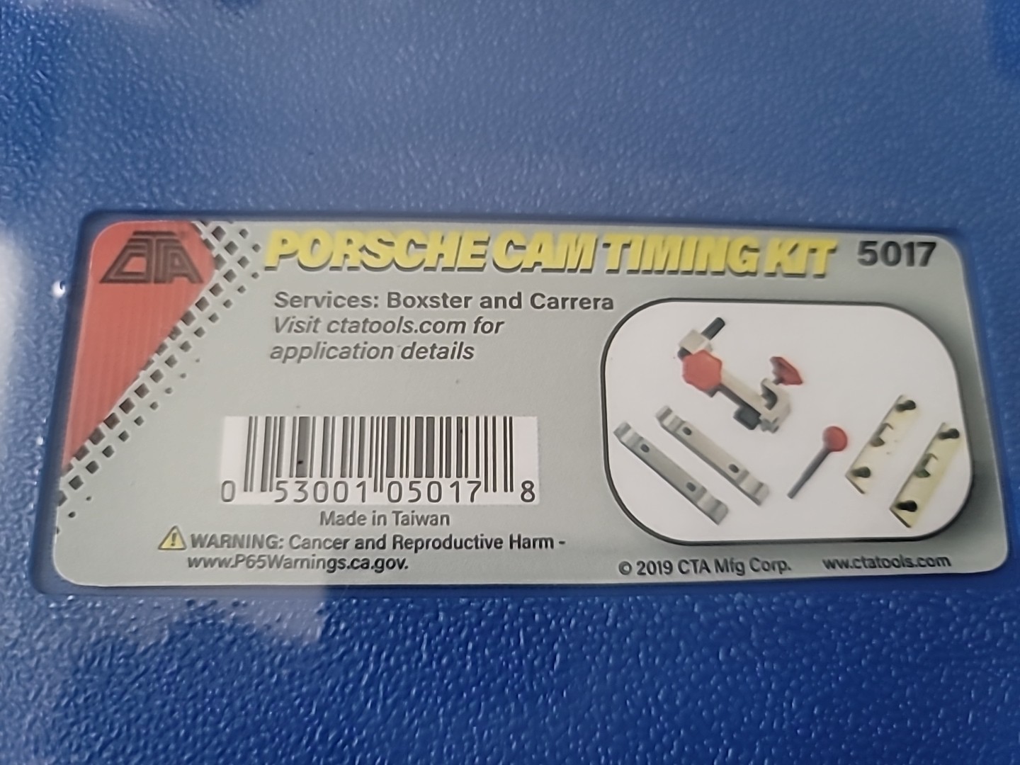 CTA Tools 5017 Porsche Cam Timing Kit – 986 & 996