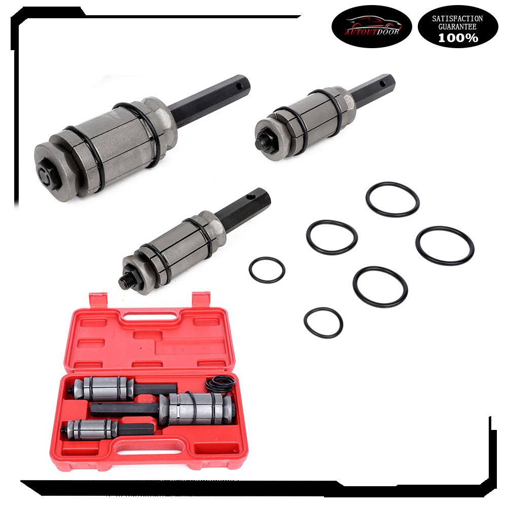 Muffler Tail Pipe Exhaust Expander Auto Tool Dent Remover Kit 1-1/18″ 3-1/2″