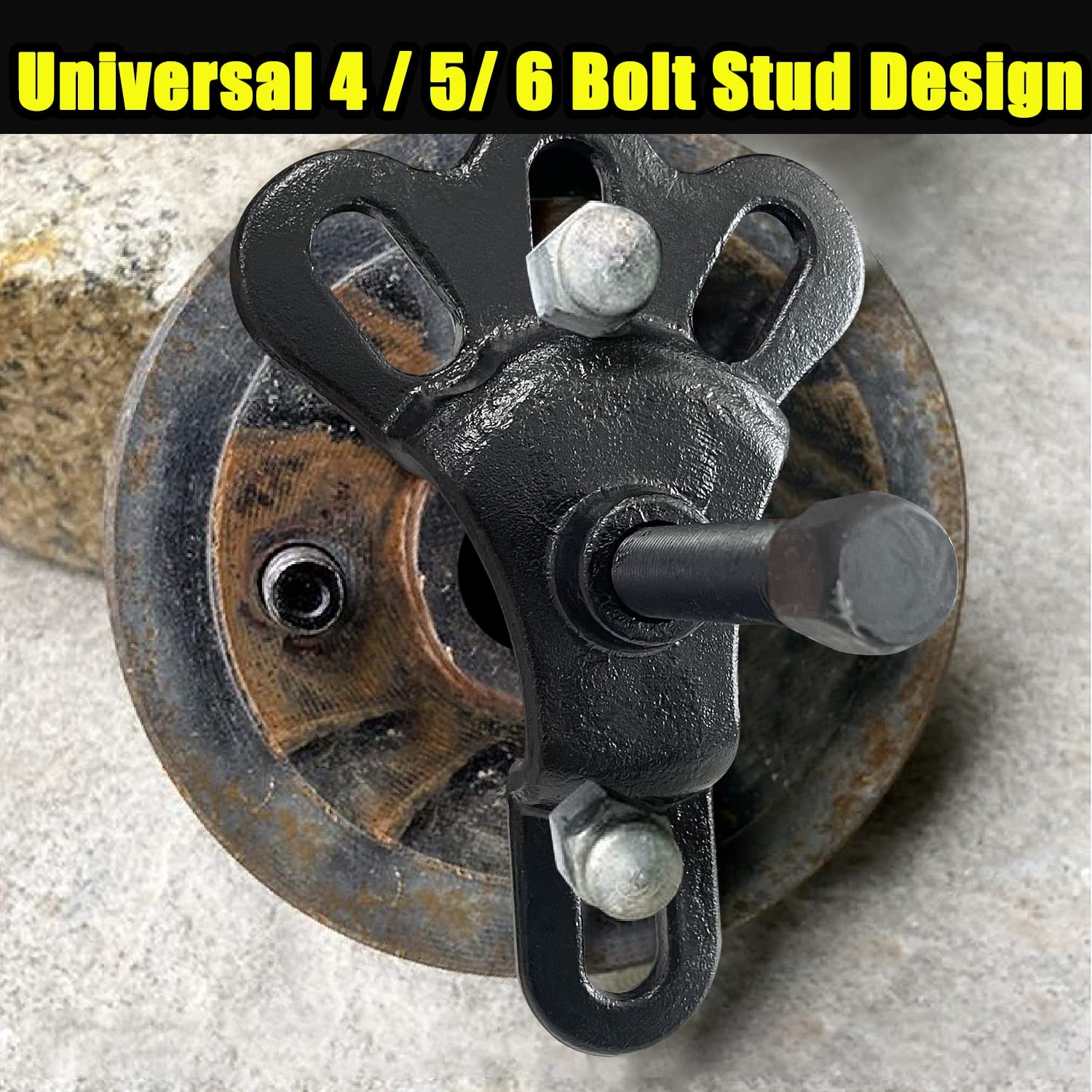 Universal Front Wheel Bearing Puller(Max 4-5/8″) & Rear Axle 5/8″ *18