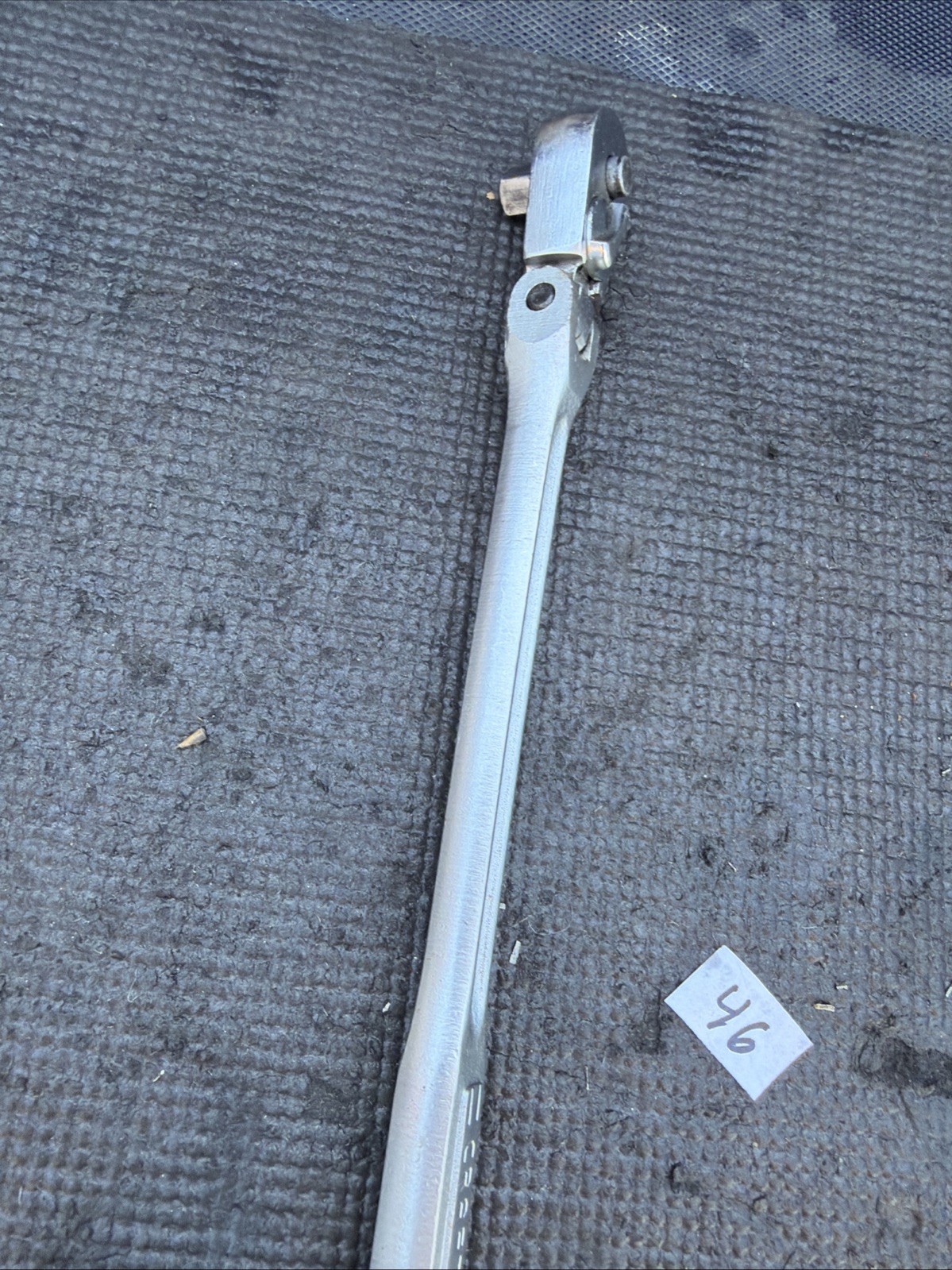 Sears Craftsman USA 3/8” Hourglass Flex Head Ratchet 42793 V Series Rare 11.5”