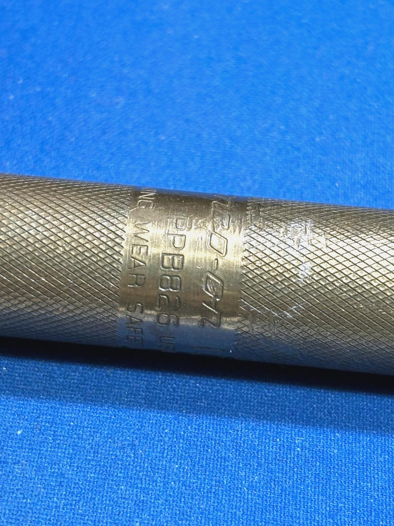 Vintage Snap On, No. PPB826, 8″ Long Bronze Drift Punch, 13/16″ Diameter, 1989