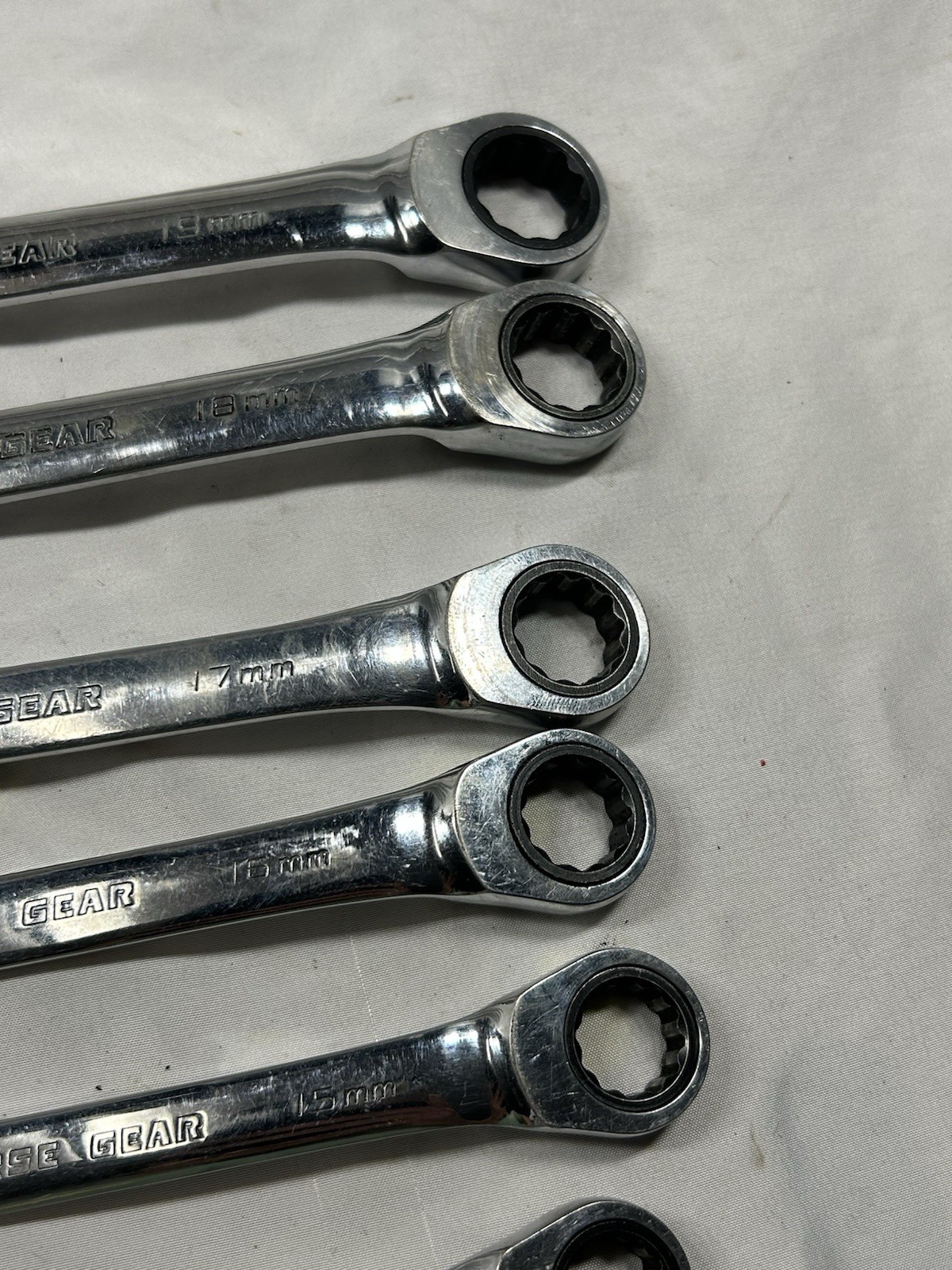 Blackhawk by Proto BW-1408 11pcMetric reversible ratcheting combination wrenches