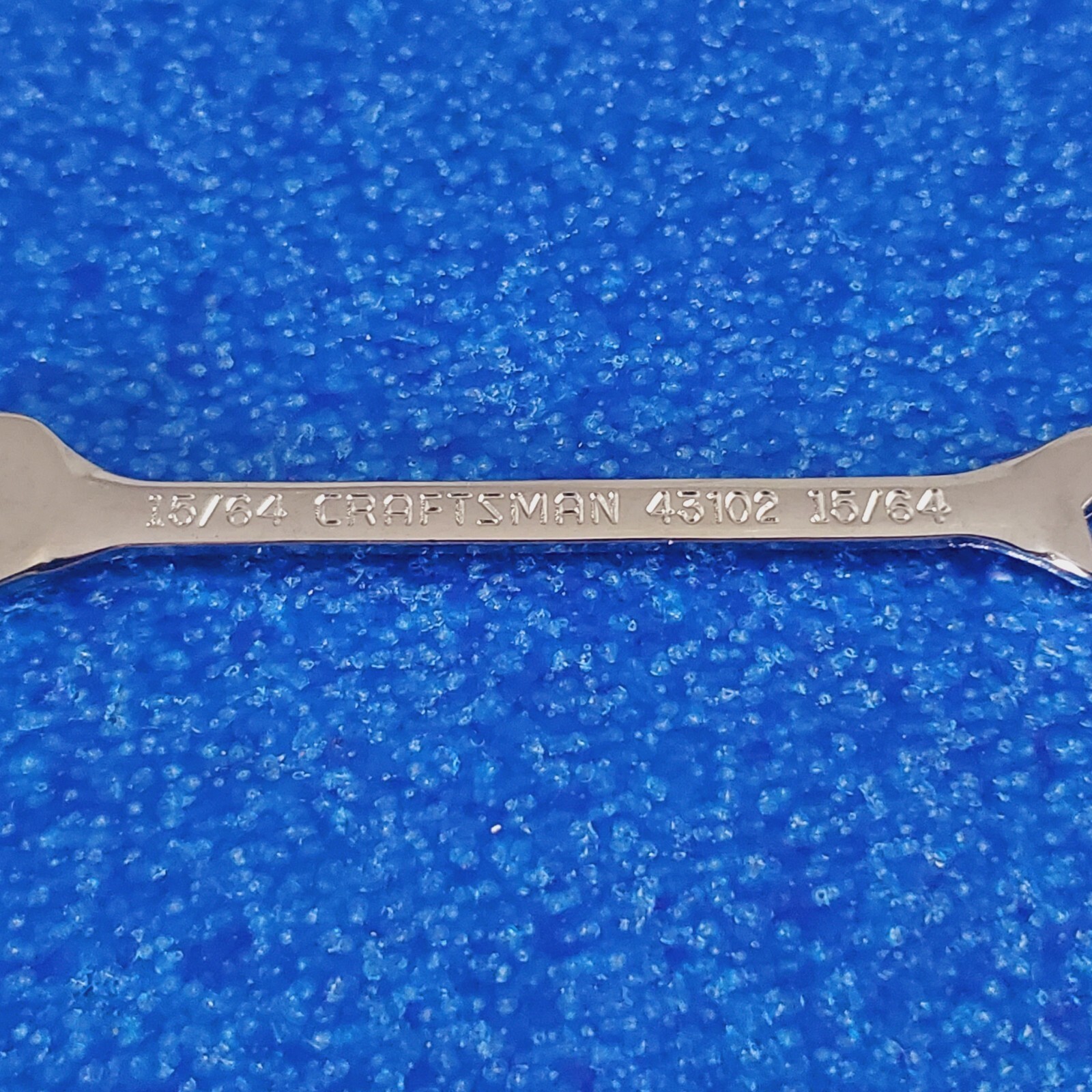 15/64″ CRAFTSMAN OFFSET OPEN END IGNITION WRENCH P/N 43102 TOOL SHIPS FREE LOT