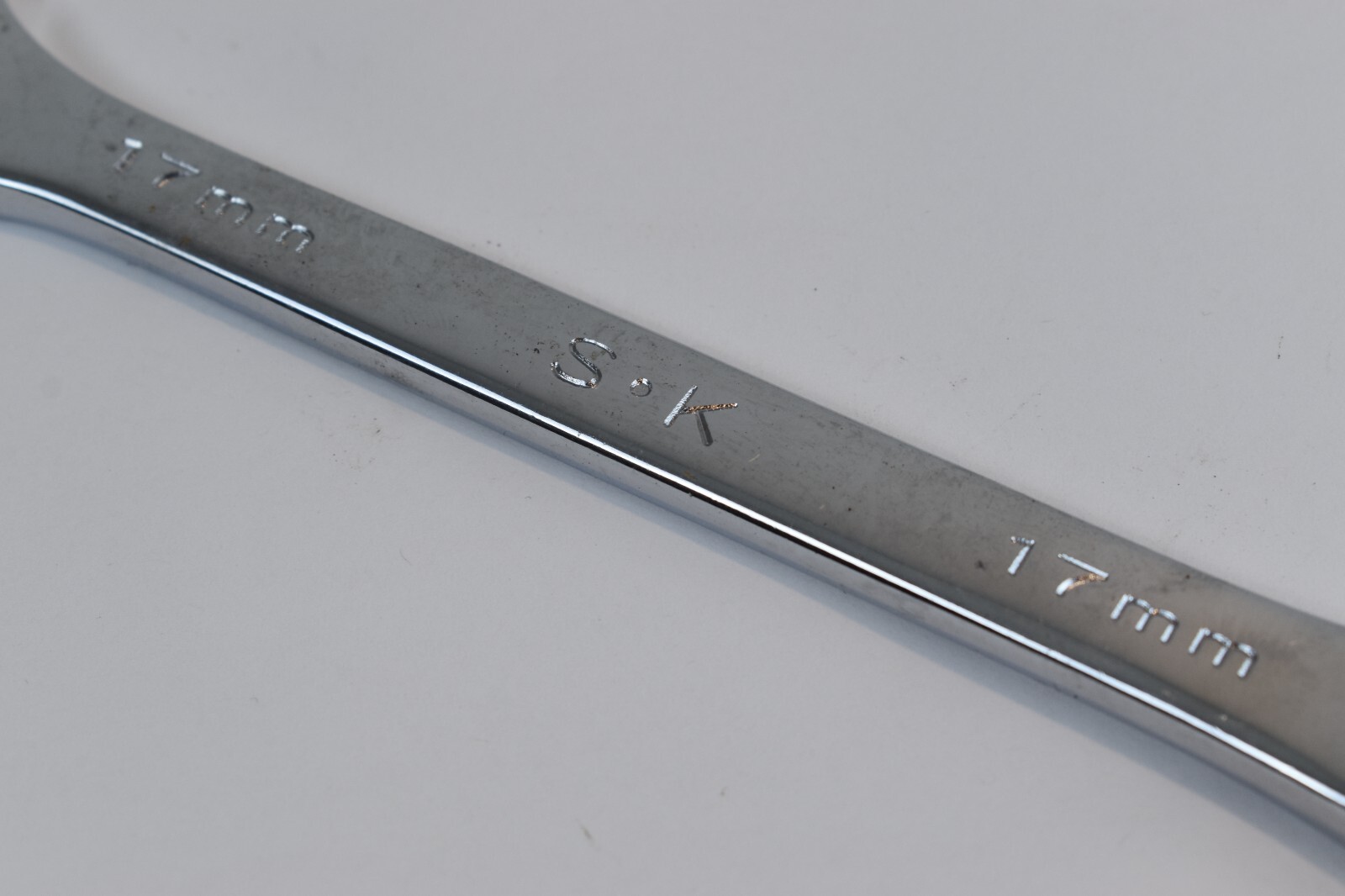 SK Tools 88317 17mm Metric Combination Wrench 12 Point USA SuperKrome