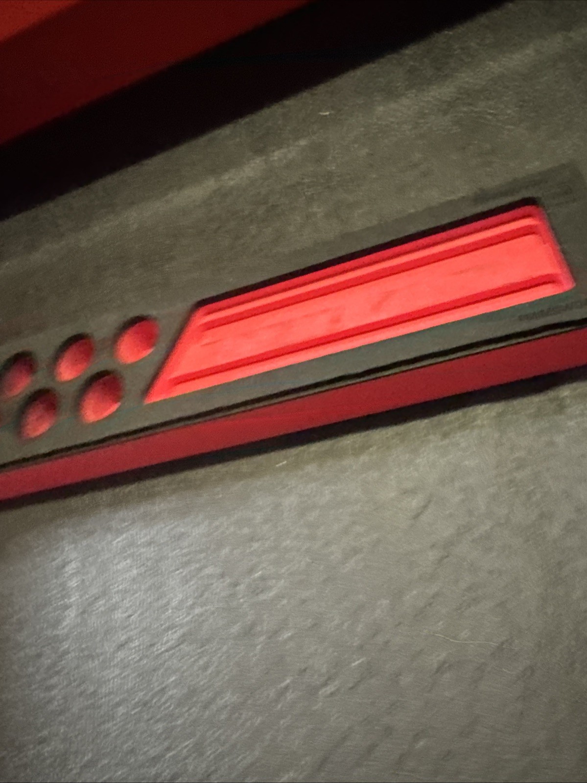 Snap-On Foam Tray, SAE 3/4, 5/8, 9/16, 1/2, 7/16, 11/16 and 3/8 in FMIMSW04B