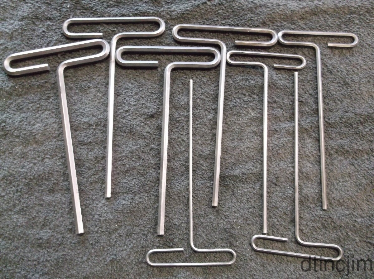 Blue Point GAW-1600A 8 Pc. T Handle Hex Keys