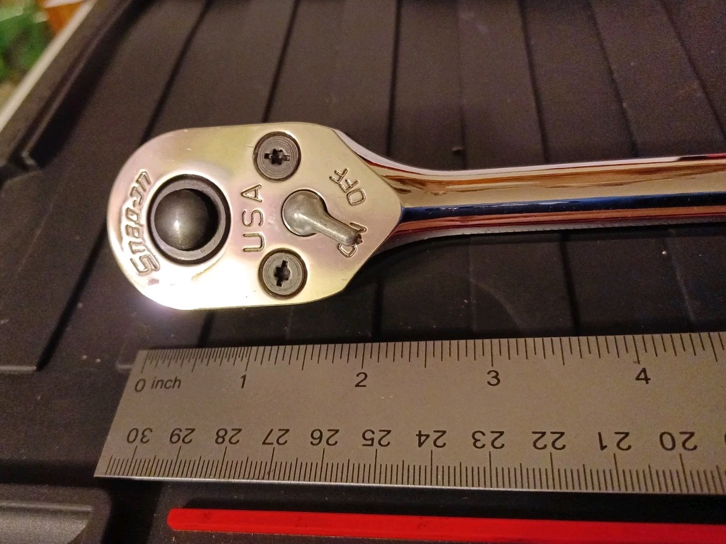 Snap-on Tools USA NEW 1/2″ Drive 80 Tooth Chrome QUICK RELEASE Ratchet SR80A