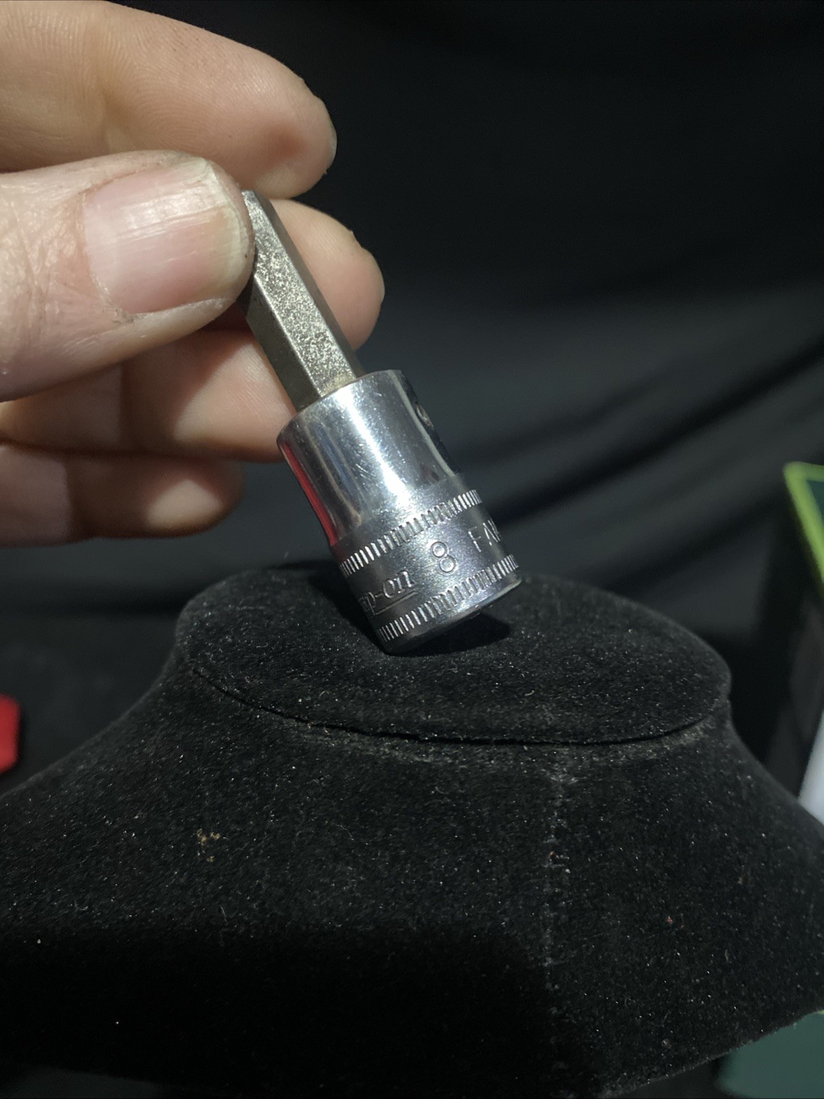 Snap On 3/8″ Drive Metric 8mm Standard Hex Bit Socket Driver FAM8A