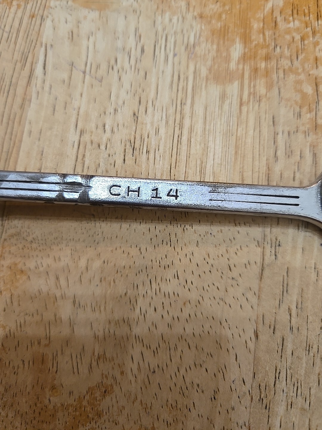 Mac Tools Sabina 7/16″ 6PT Short Chrome Combination Wrench CH14