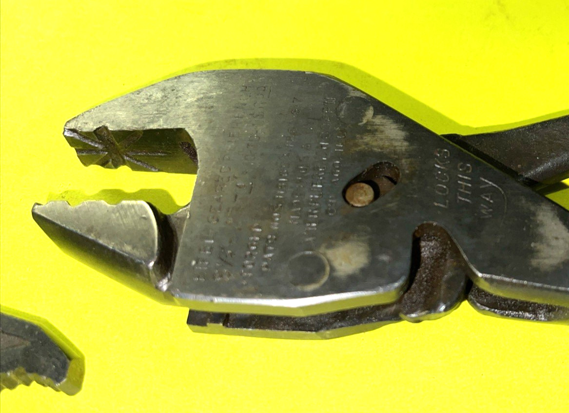 EIFEL TOOLS VINTAGE PLIERENCH & 2 EXTRA HEADS