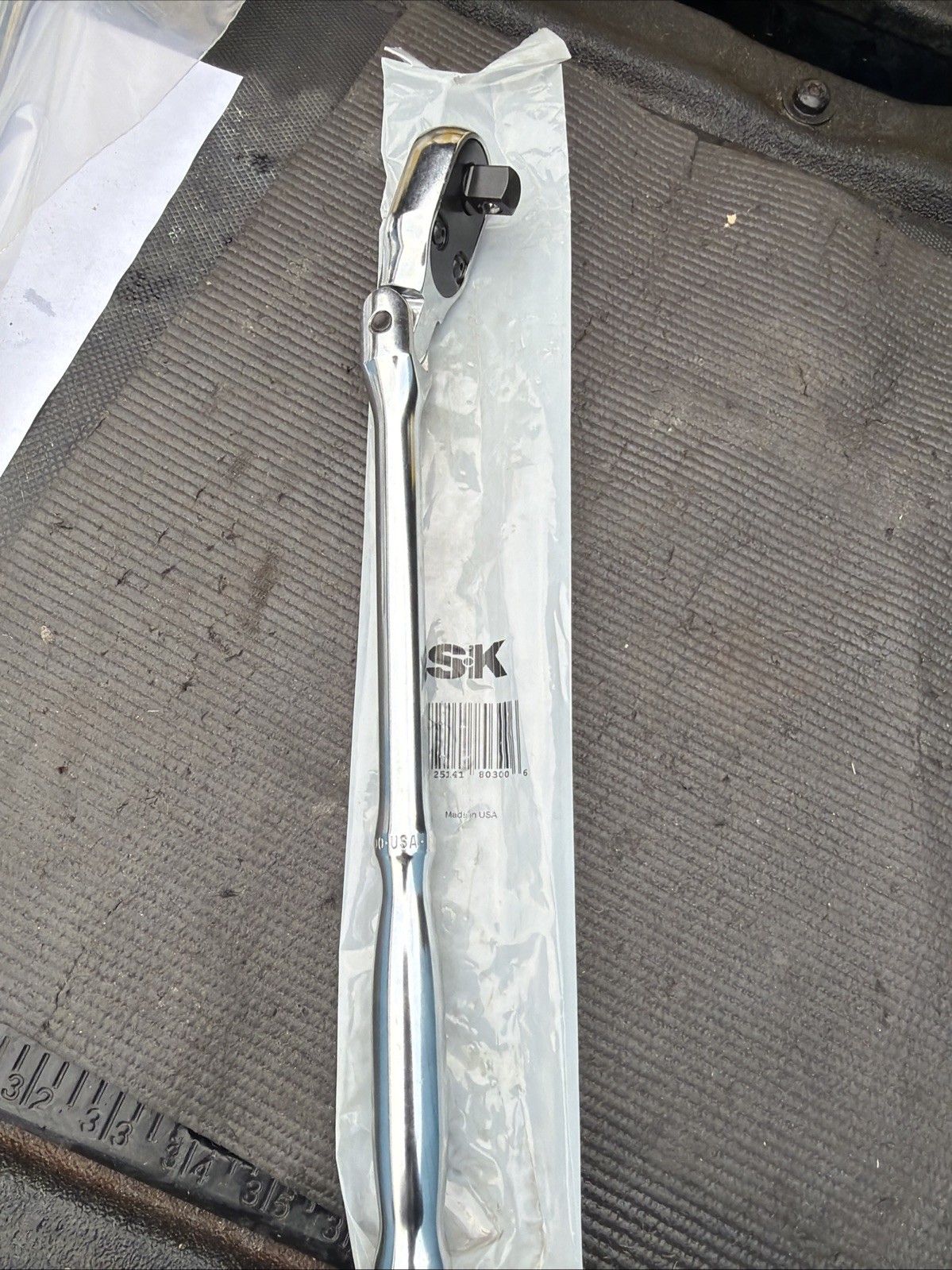 SK TOOLS Professional USA 80300 1/2″ DR LP90 FLEX HEAD RATCHET 15″ NOS S-K