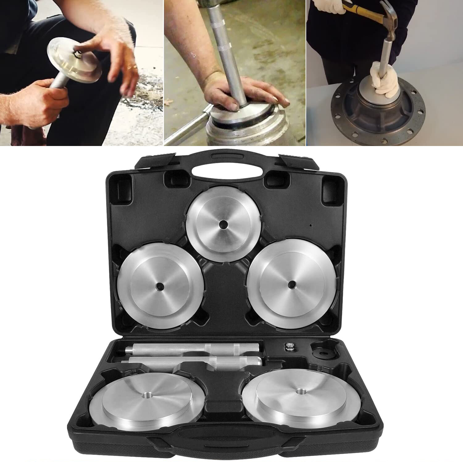 61850 Truck Hub Seal Installer Kit for Class 7 & 8 Trucks Trailers Medium Duty