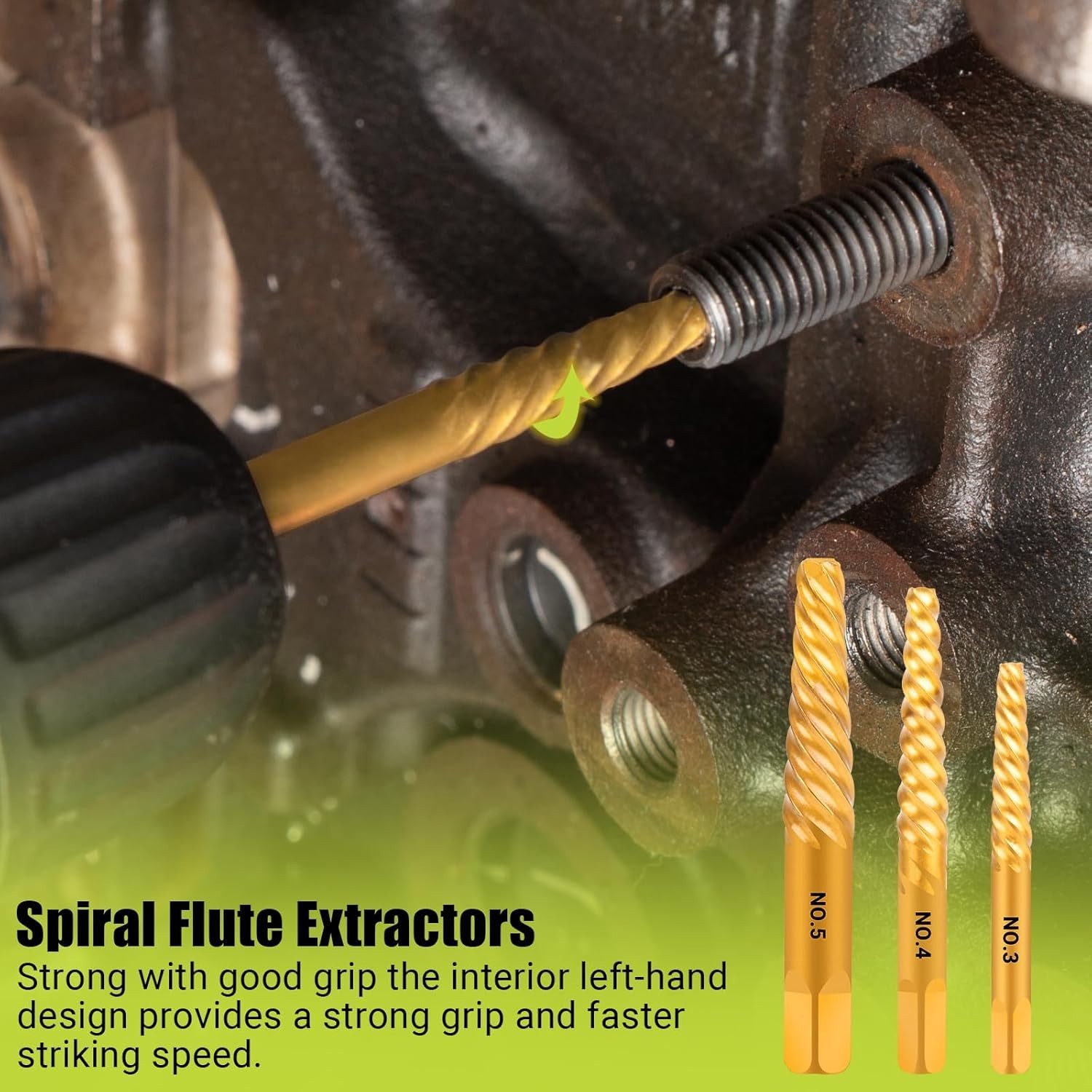 14PC Stripped Screw Extractor Set: Professional Solutions for Damaged Fasteners