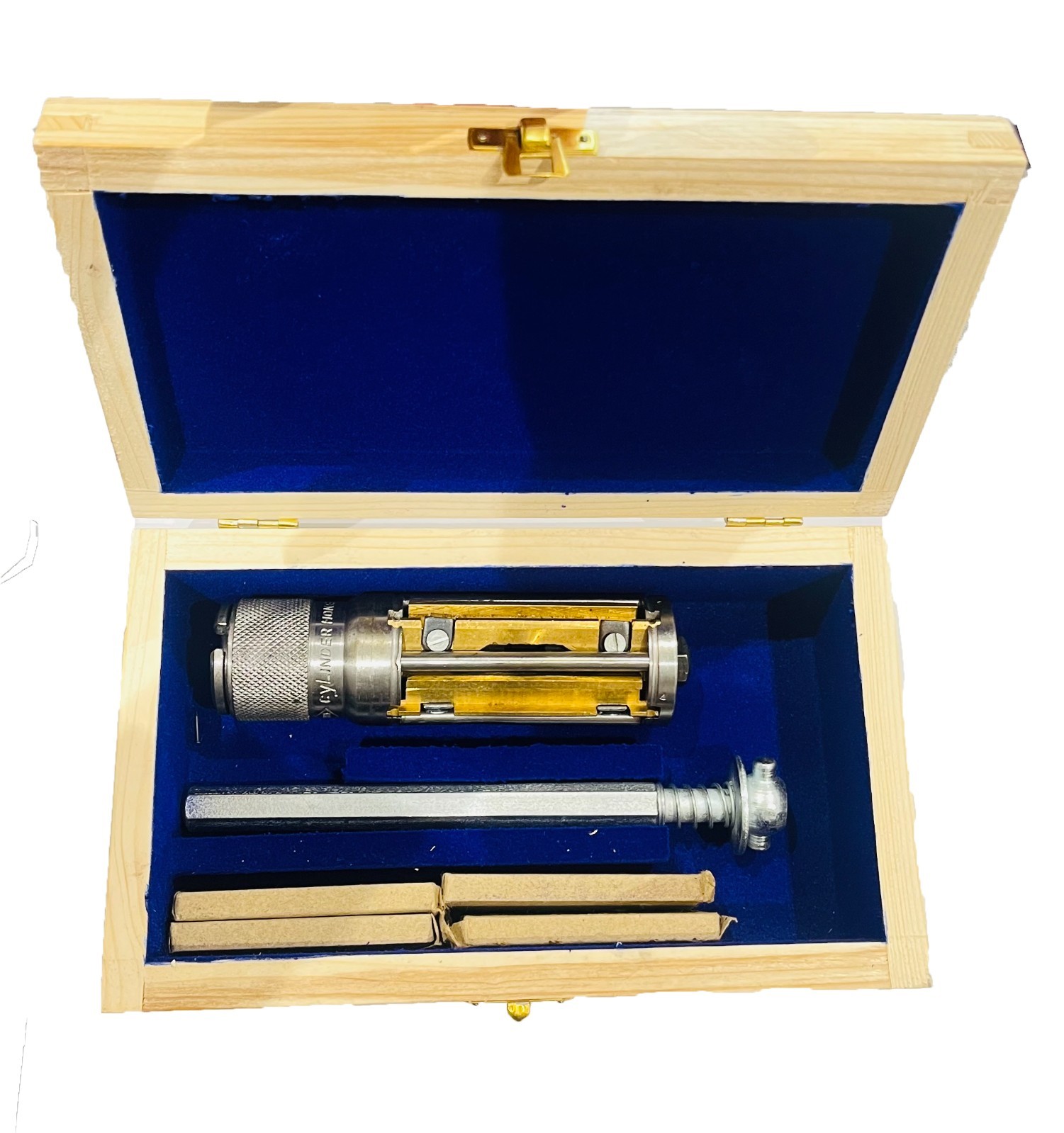 Cylinder Engine Hone Kit 45 to 65mm Honing Machine + 4 set Honing Stones USA