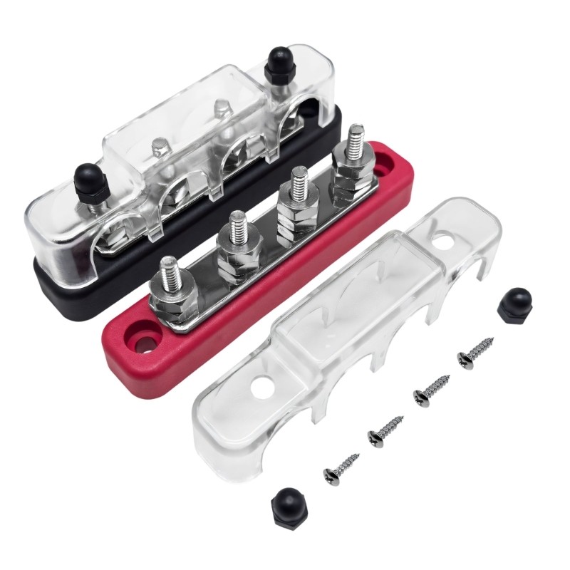 Heavy Duty 150A Power Distribution Block for Automotive & Marine Applications
