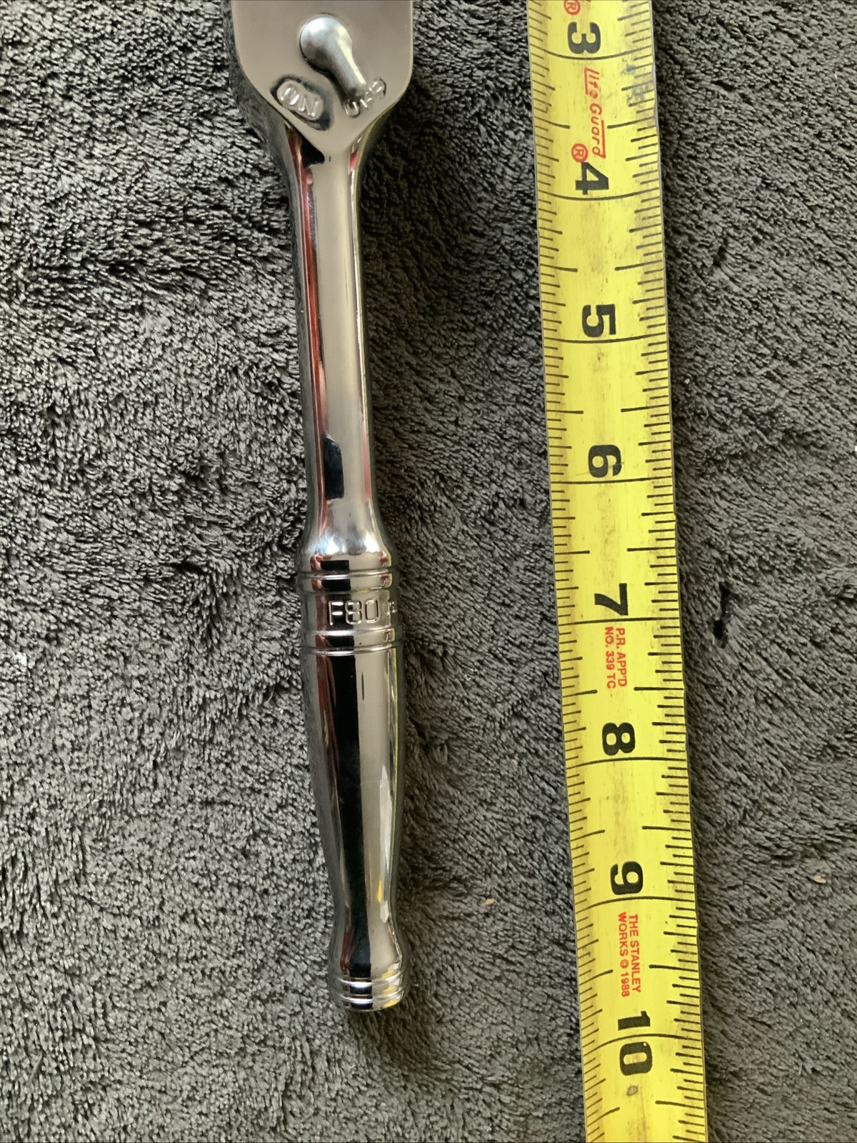 Snap On F80, 3/8” Drive Ratchet, Used Once…. see Pics…
