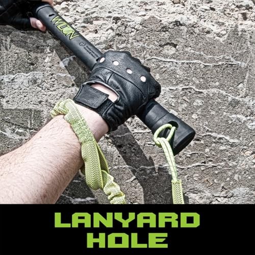 Wilton B.A.S.H 24″ Sledge Hammer, 4 Lb Head (20424) 24 in. Handle, Black/Green