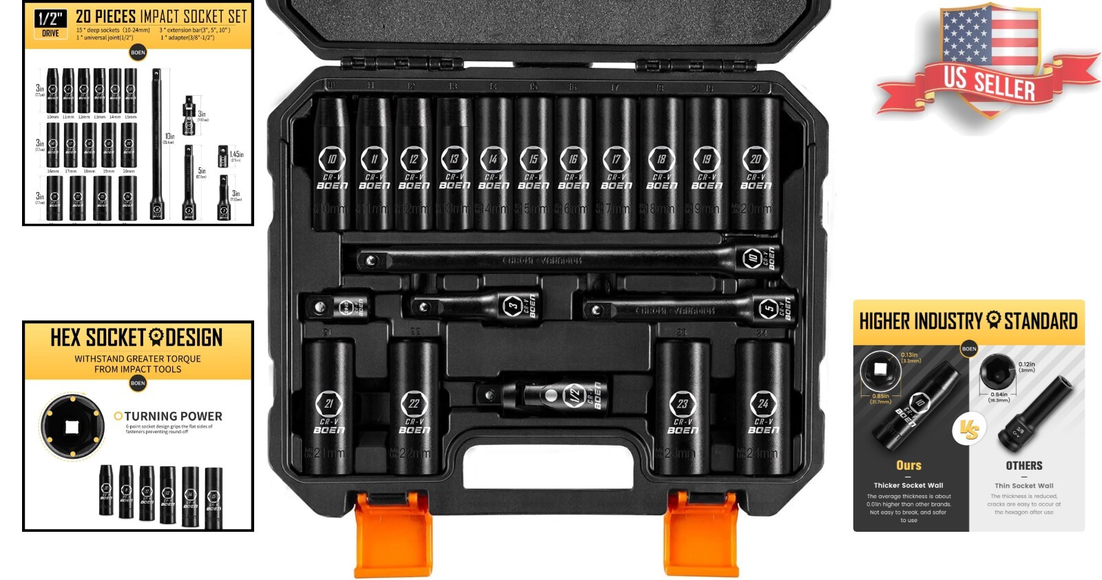 20-Piece 1/2