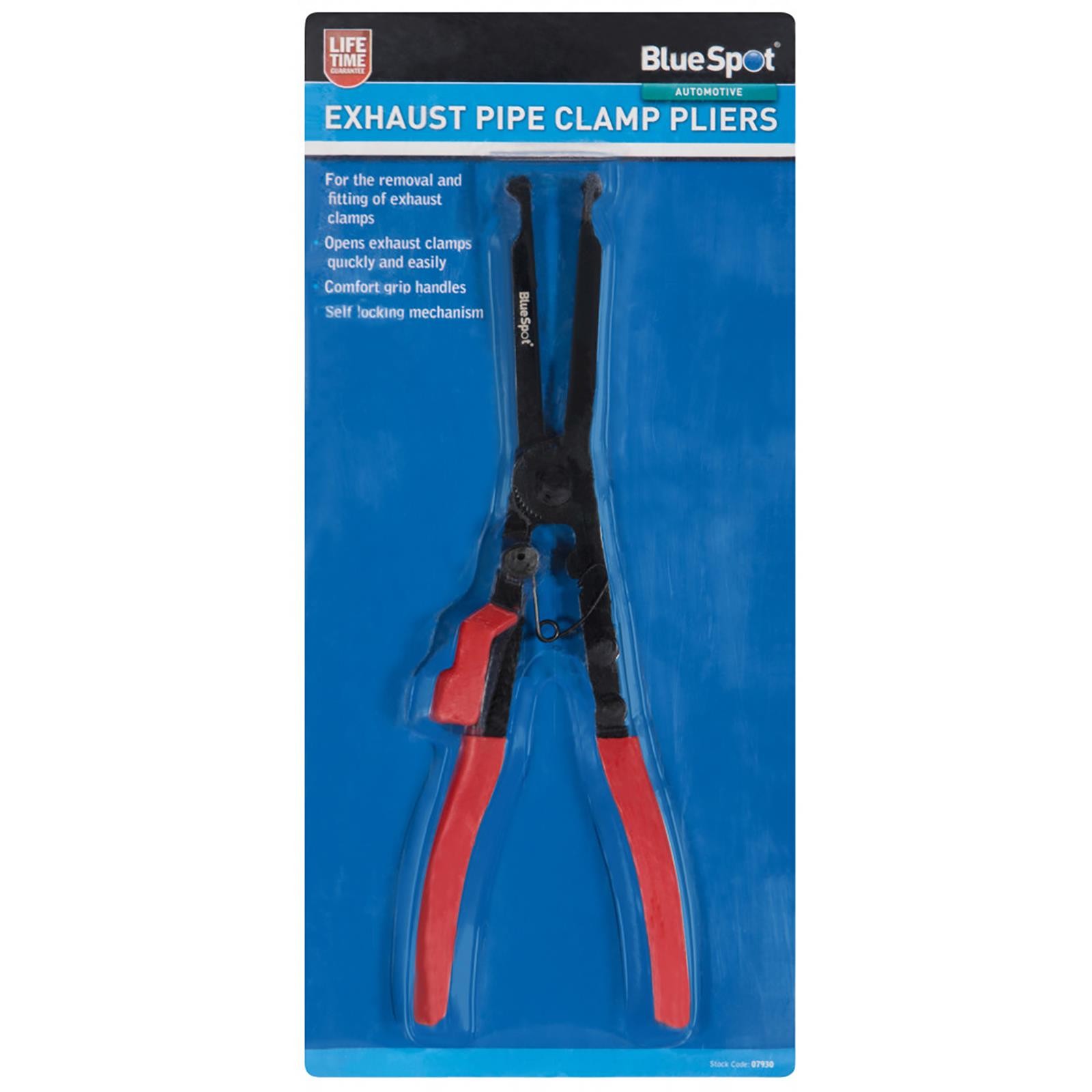 BlueSpot Exhaust Pipe Clamp Expanding Pliers 20-60mm Citroen Peugeot Renault