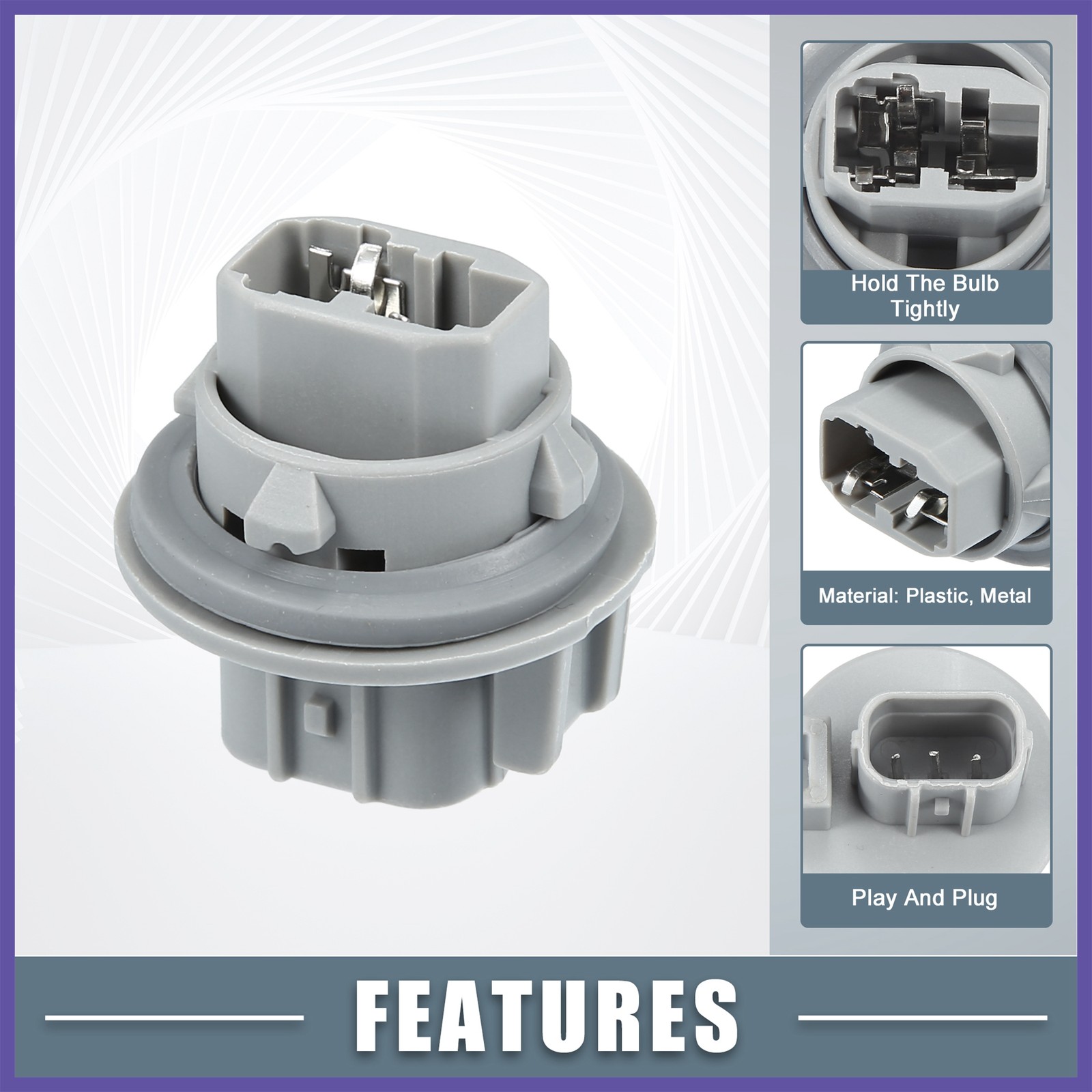 Turn Signal Pointer Light Bulb Holder Socket 33302S5AA01 for Honda CR-V 12-16