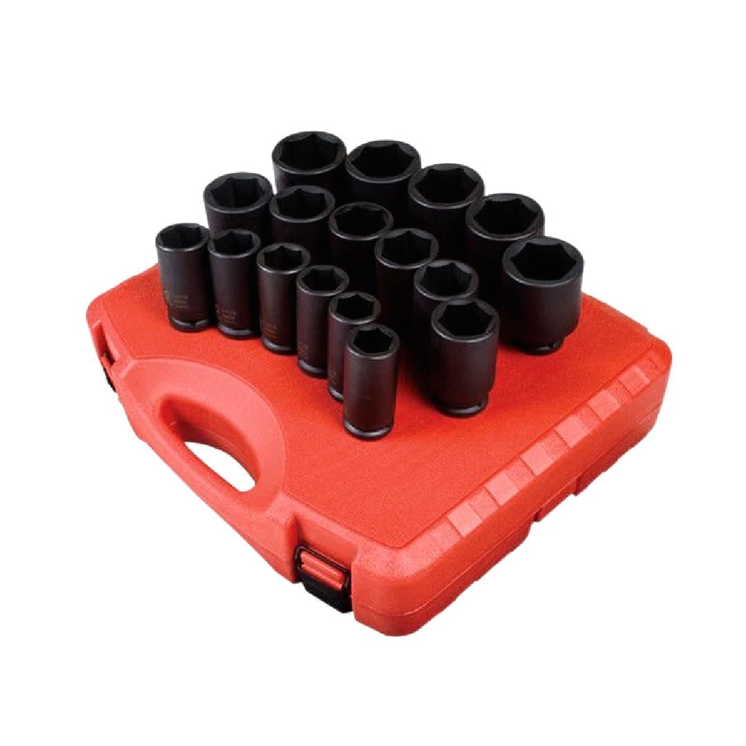 BRAND NEW! Sunex Tools 4685 17-Piece 3/4″ Drive SAE Deep Impact Socket Set