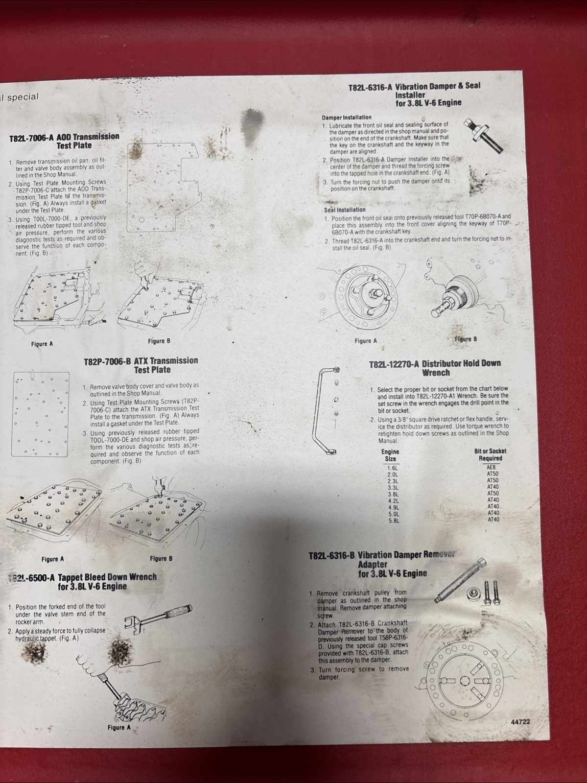 Rotunda Ford TKIT-1982-F Essential Special Service Tools
