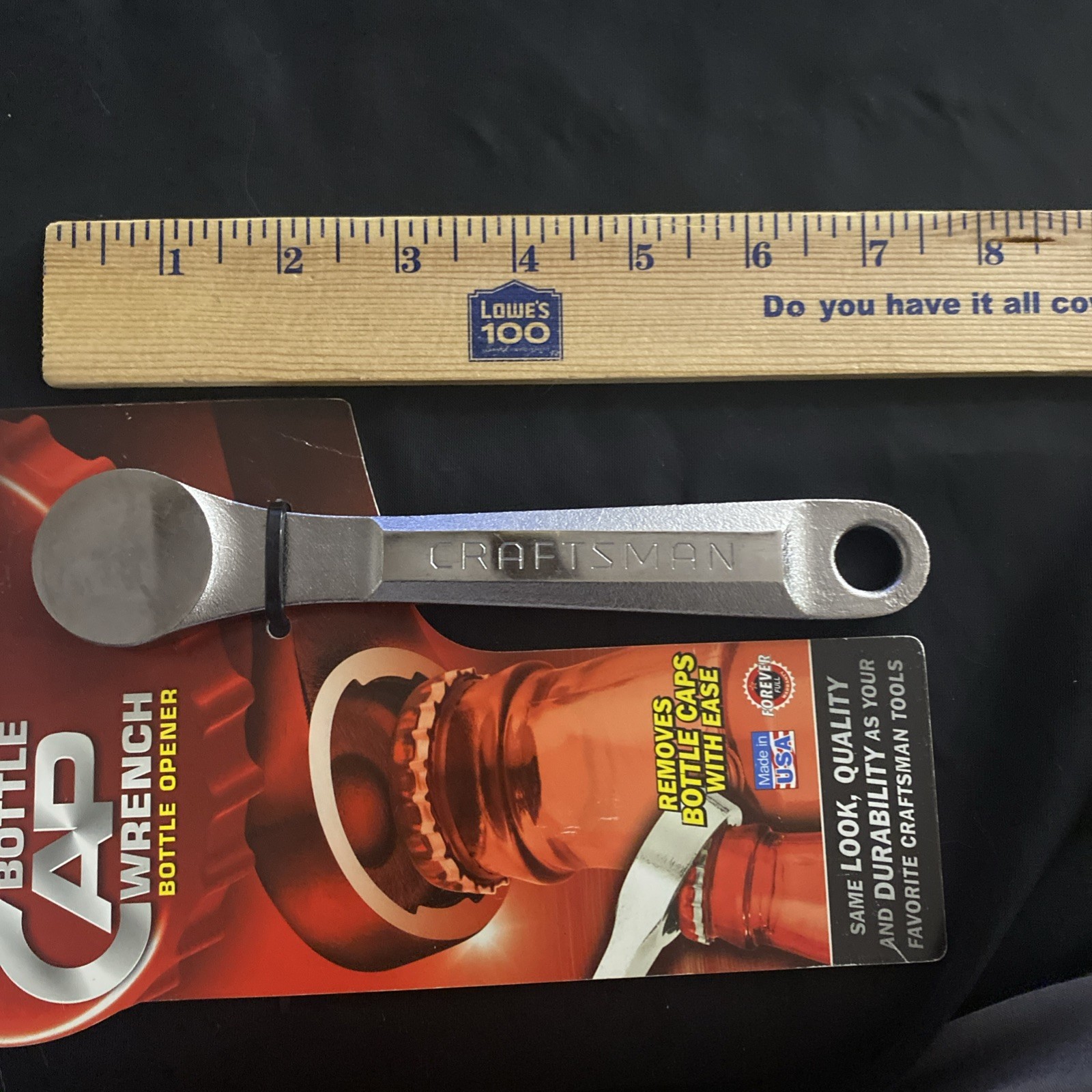 USA MADE SEARS Craftsman Bottle Cap Wrench Bottle Opener 44500 NEW OLD STOCK