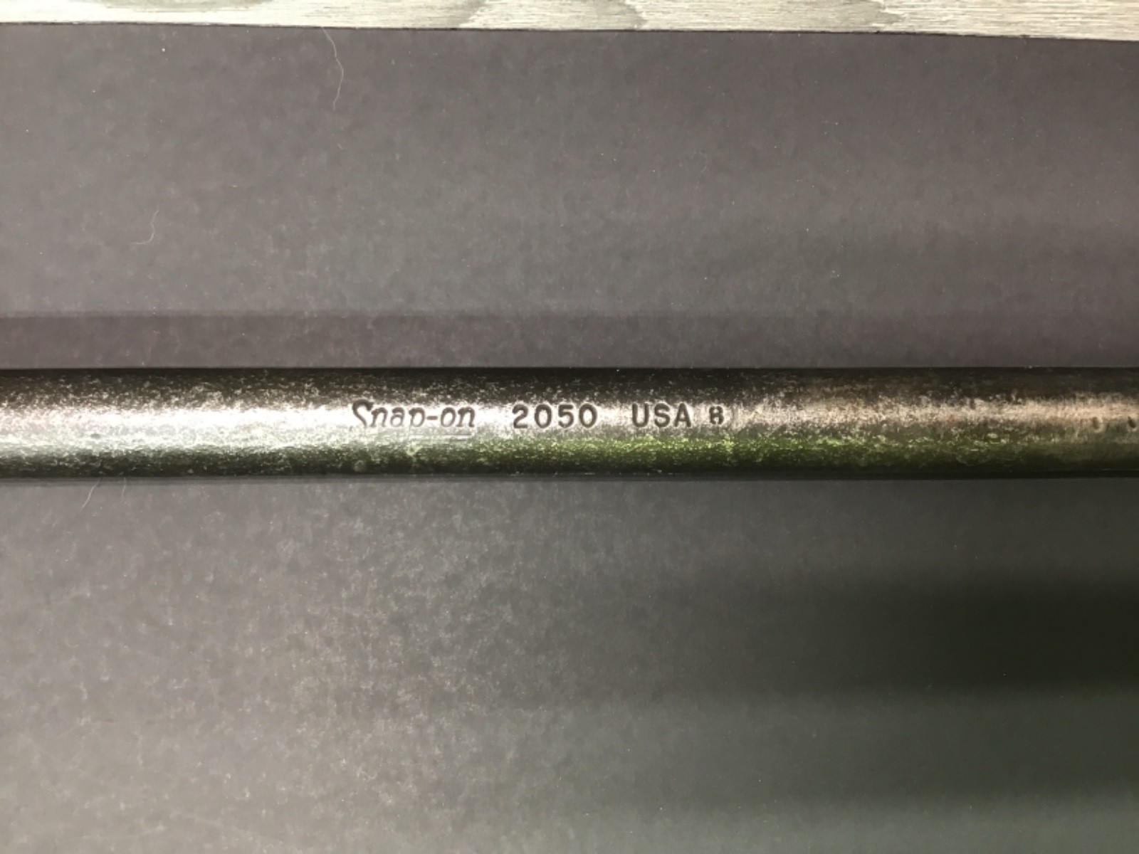 Vintage Snap-On 2050 USA 19 1/2 Rolling Head Lady Foot Pry Bar Alignment Tool