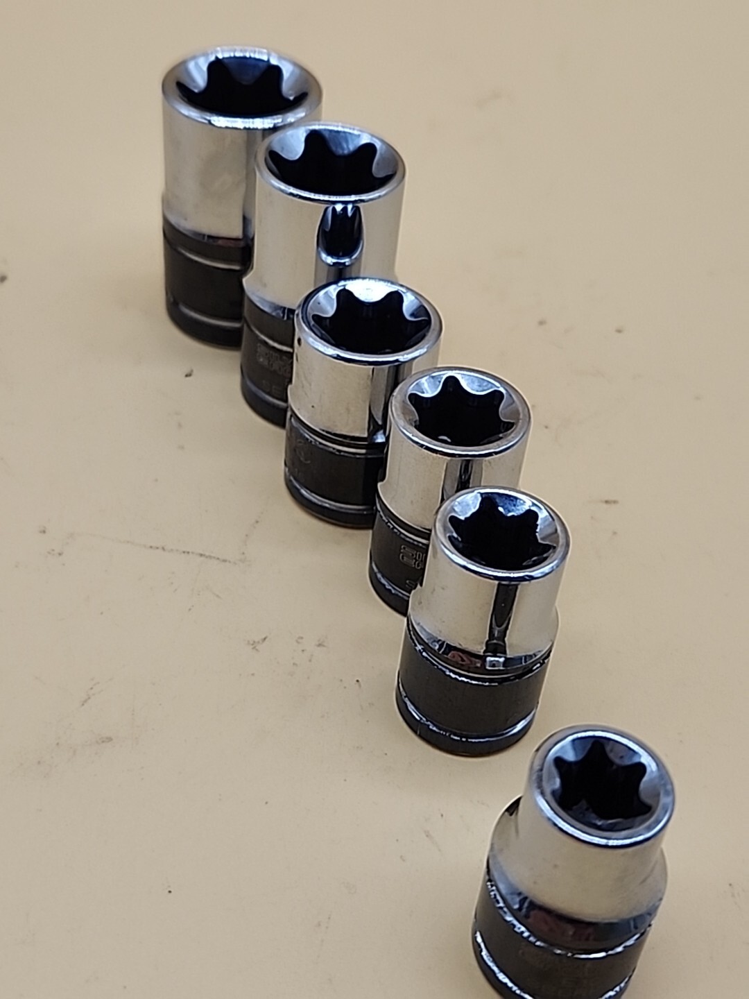 Matco Tools Silver Eagle Sockets Set 6pc E20-E18-E16-E14-E12-E10