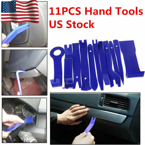 11X Kit Para Abrir Autos Panel De La Puerta Del Coche Quitar Radio herramienta
