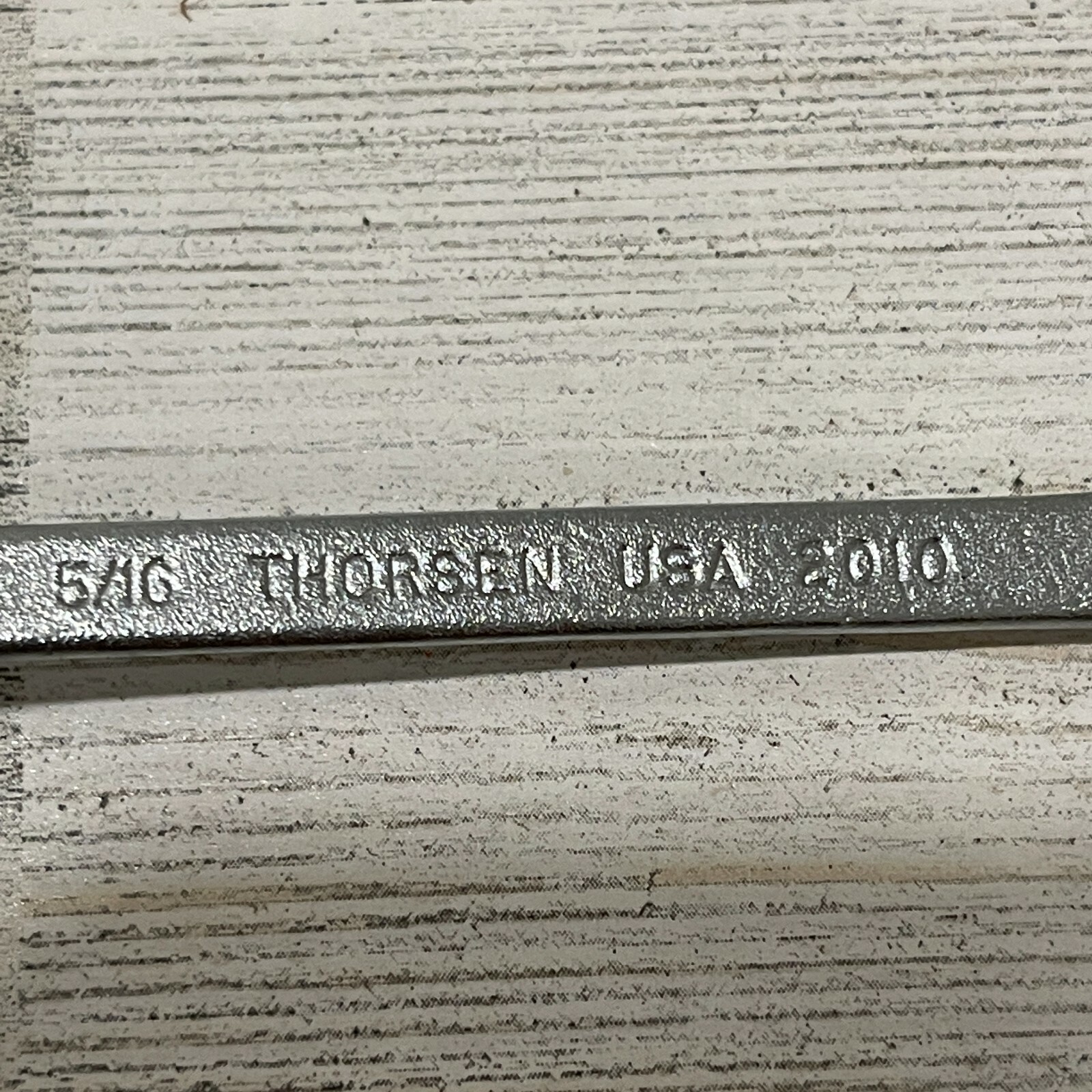 Thorsen USA 5/16″ Open End 6 Point Box End Combination Wrench 2010