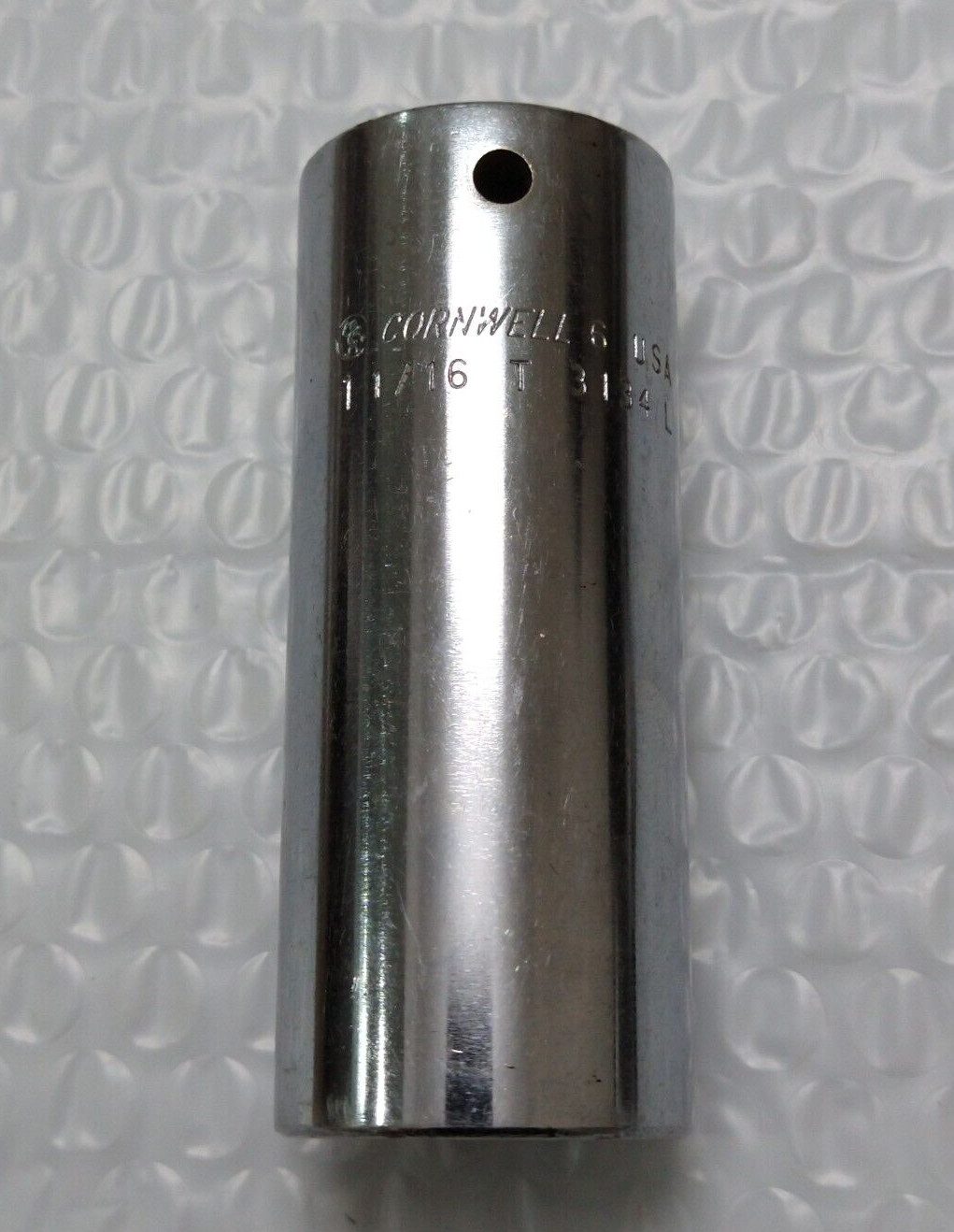 CORNWELL TOOLS USA T 3134 L, 1/2″ DRIVE, 1-1/16″ SOCKET, 3.5″ DEEP/HIGH, 12 PT.