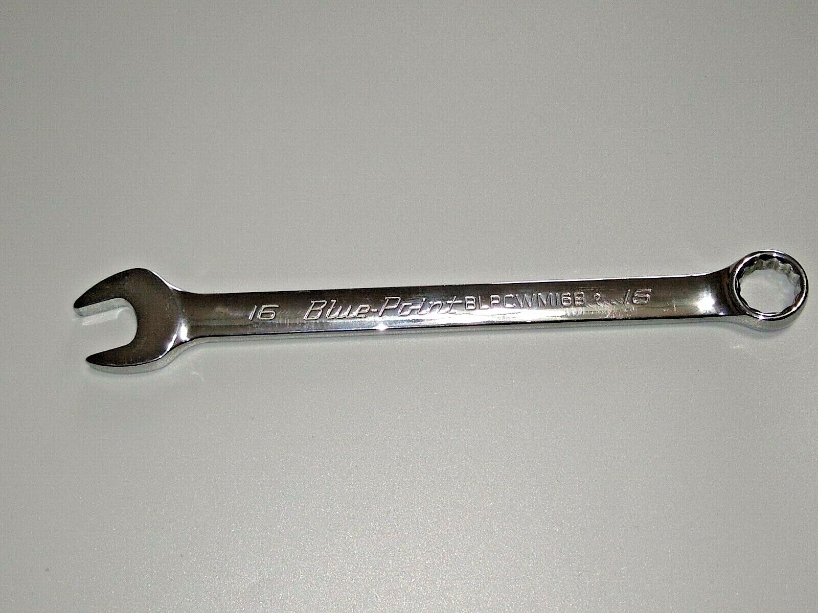 Blue Point BLPCWM16B, 16mm Combination Wrench, 9.1″ Long, 12 Pt. *GLOSS FINISH*