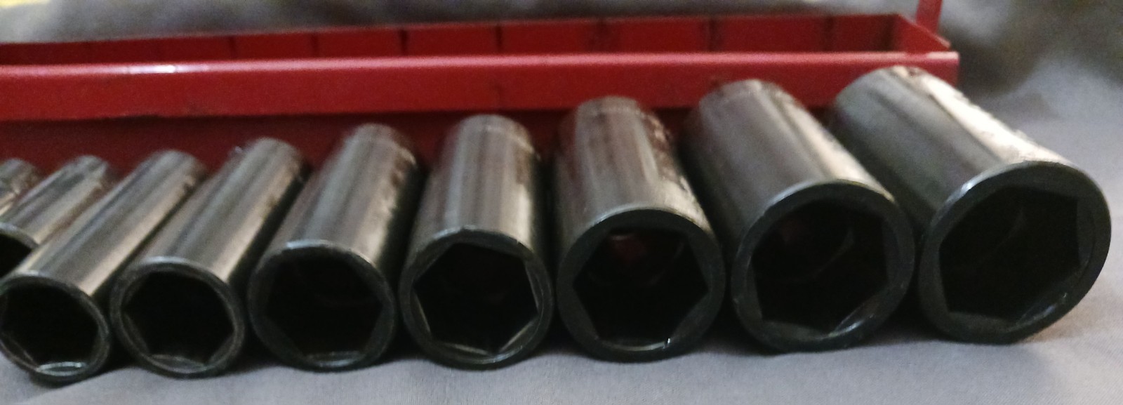 VTG Matco Tools 10pc 3/8″ Drive SAE Deep Impact Socket Set 5/16-7/8″ 6-Point USA